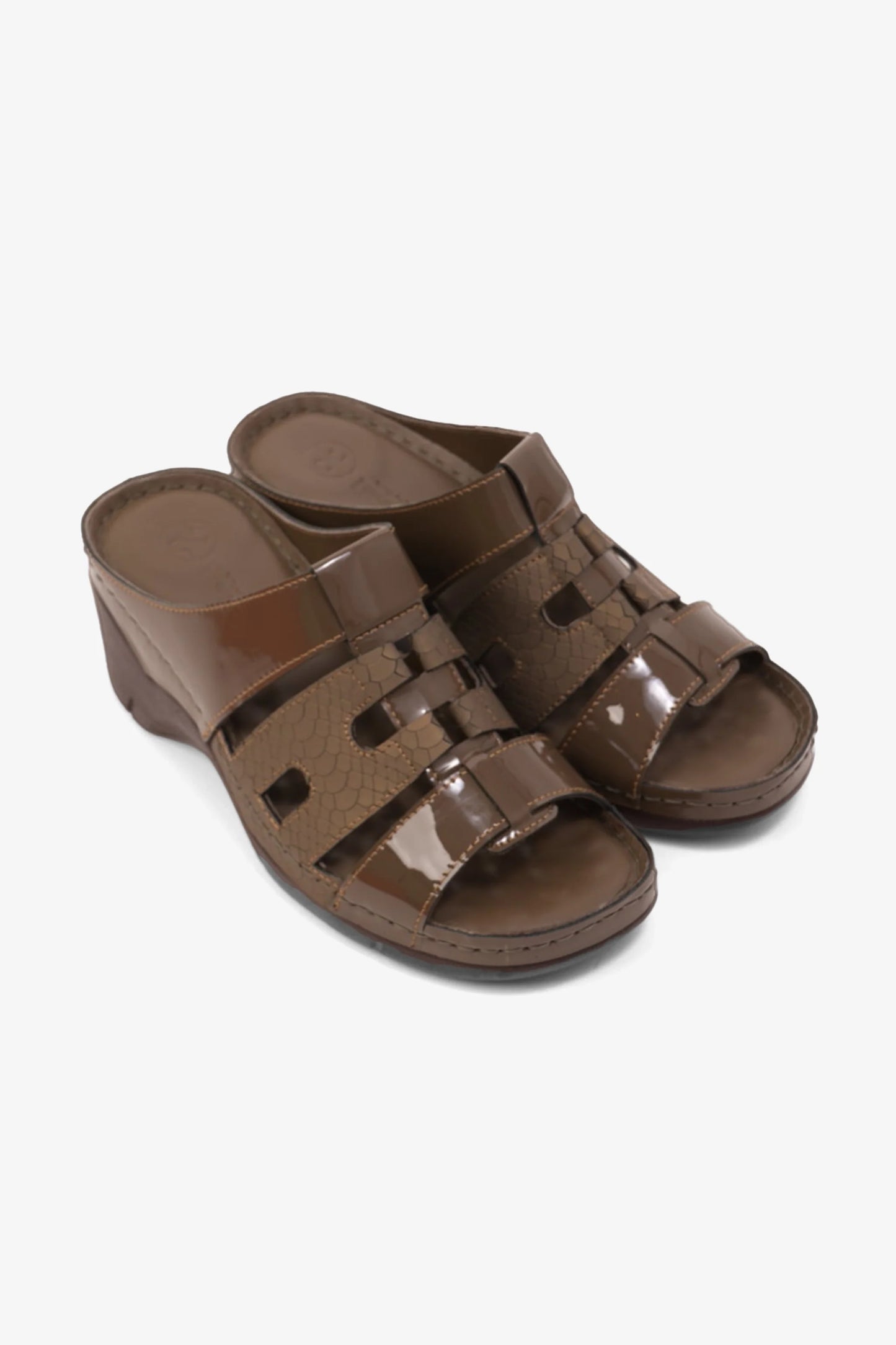 Comfort Plus Women's Arabic Sandals Brown GG118