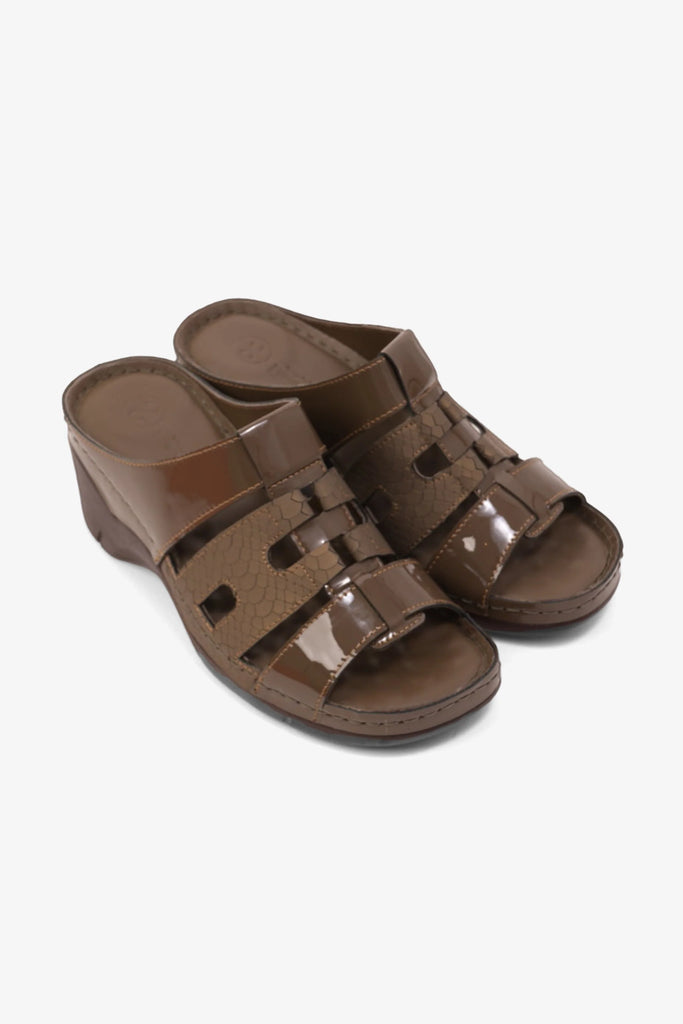 Comfort Plus Women's Arabic Sandals Brown GG118
