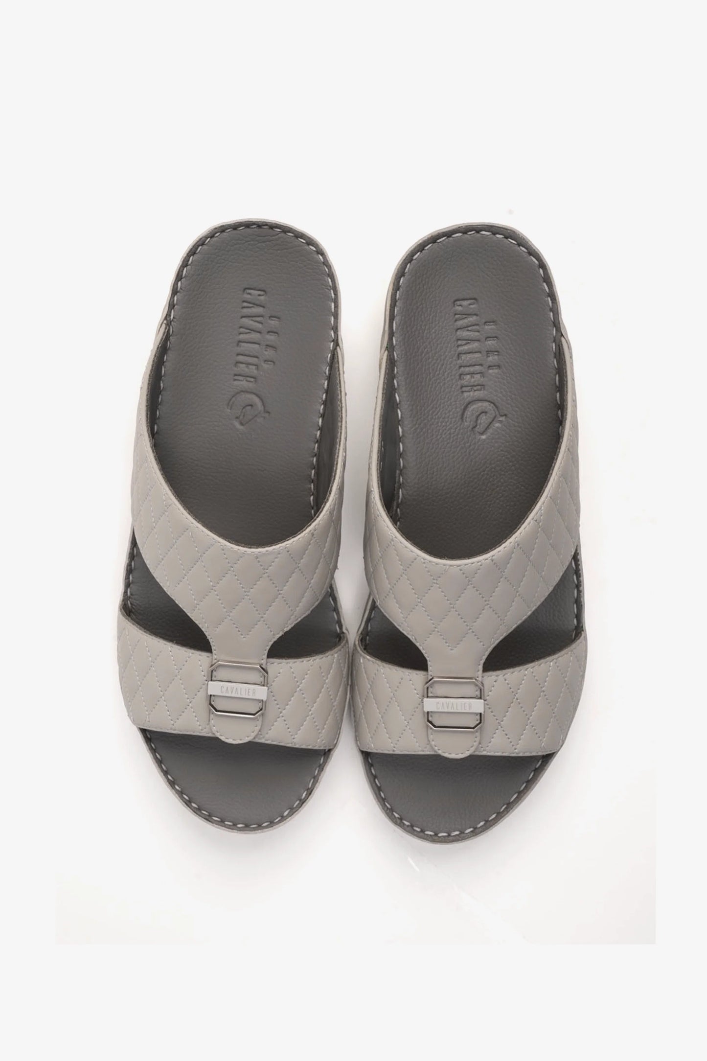 Cavalier Uomo Men's Arabic Sandals Light Grey CV1105