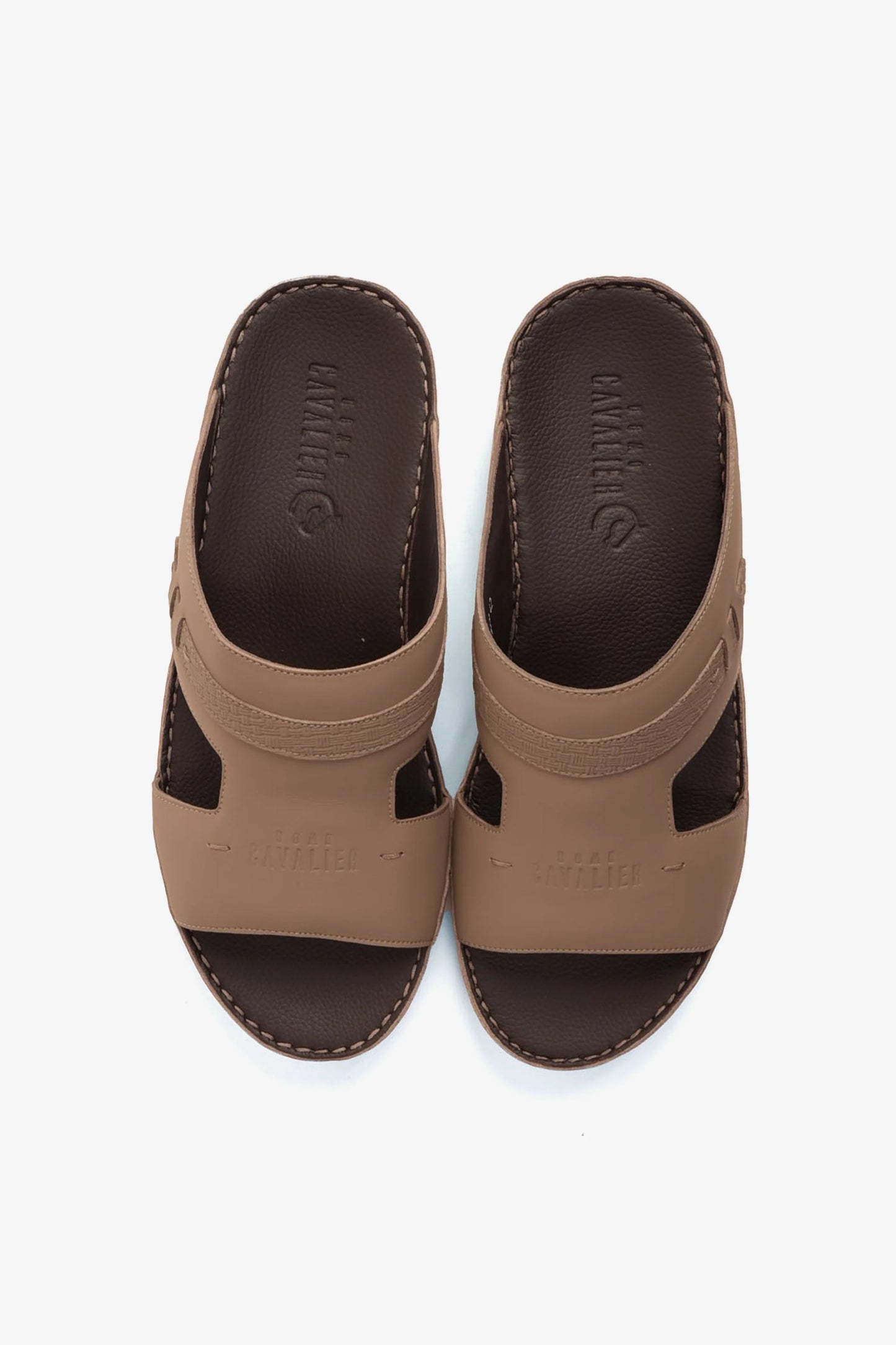 Cavalier Uomo Men's Arabic Sandals Stone MSDCV1109