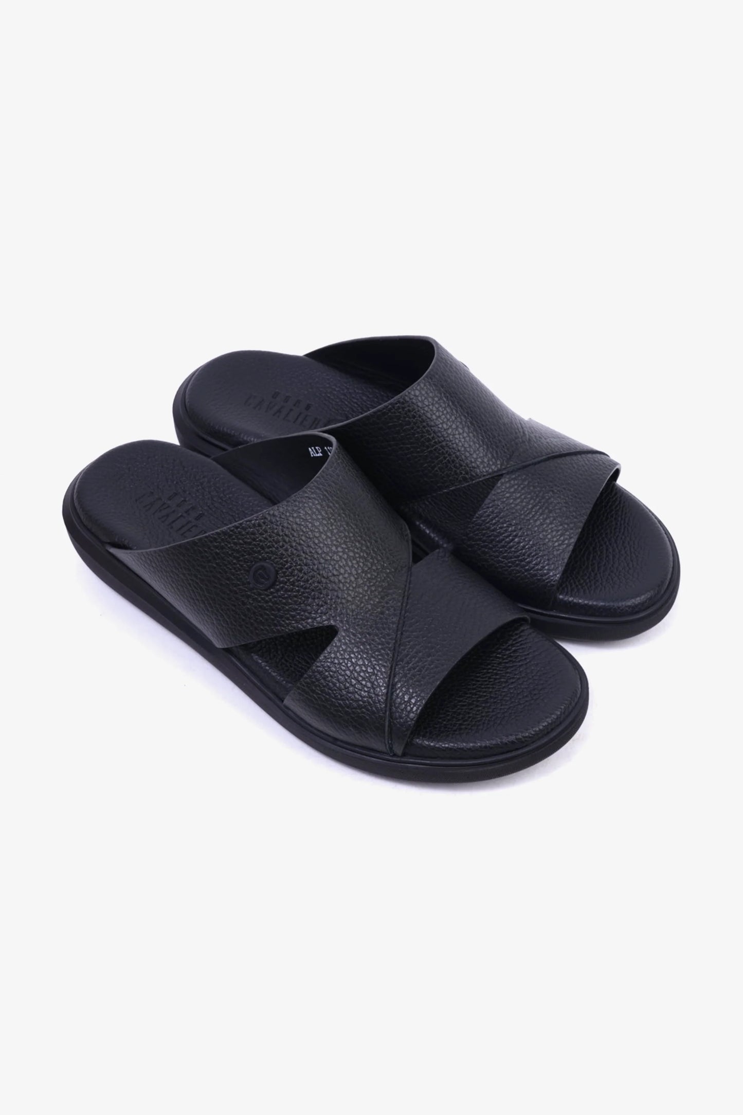 Cavalier Uomo Men's Sandals ALP 115 Black