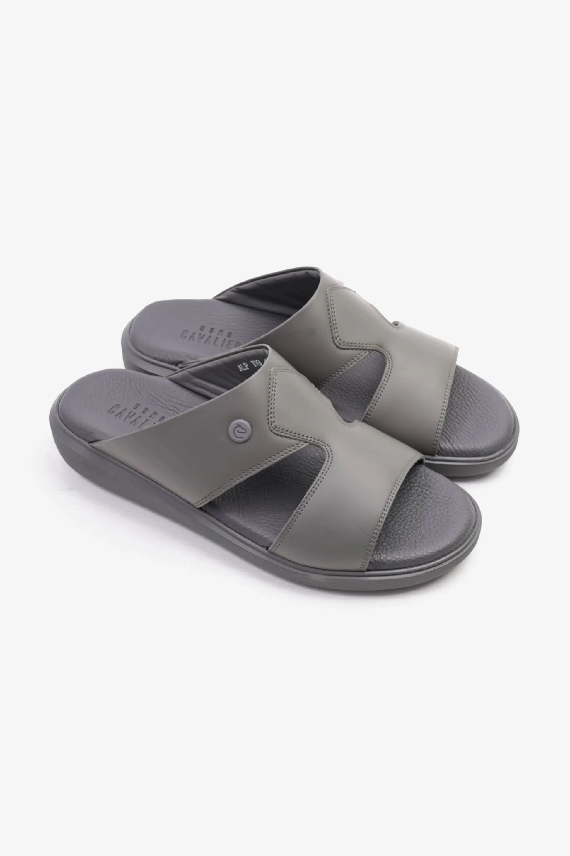 Cavalier Uomo Men's Stylish Sandals Grey MSDCVALP109