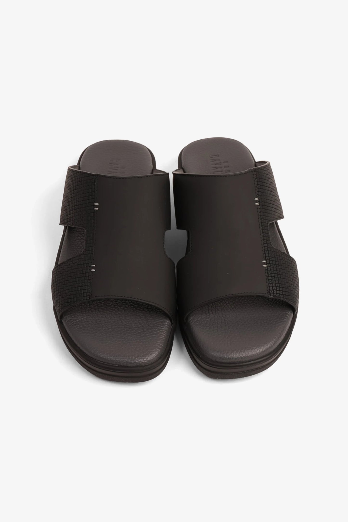 Cavalier Uomo Men's Arabic Extra Cushioned Sandals Black MSDCVHAR332