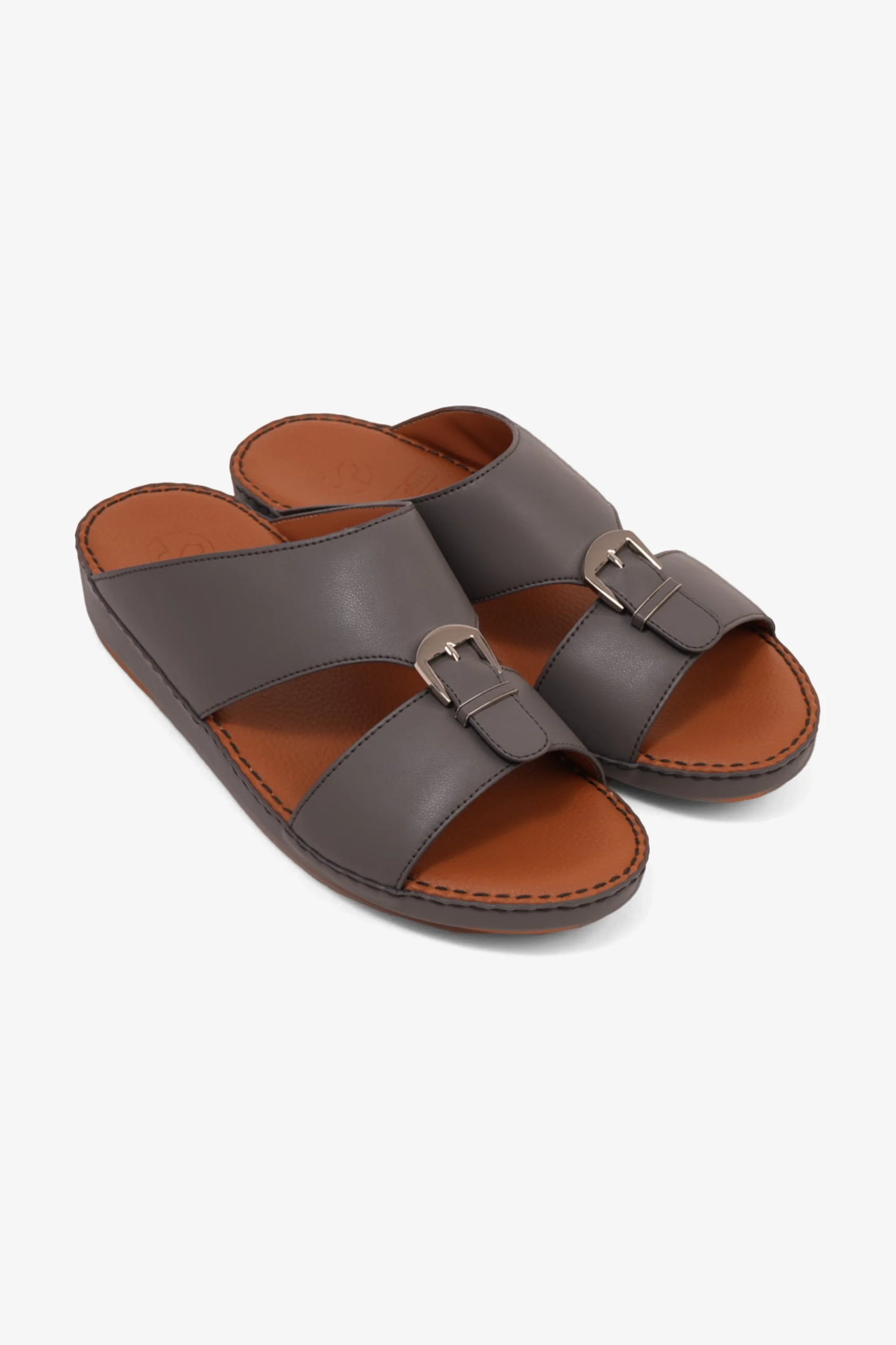 Comfort Plus Men's Arabic Sandals Dark Grey MSDCP7011