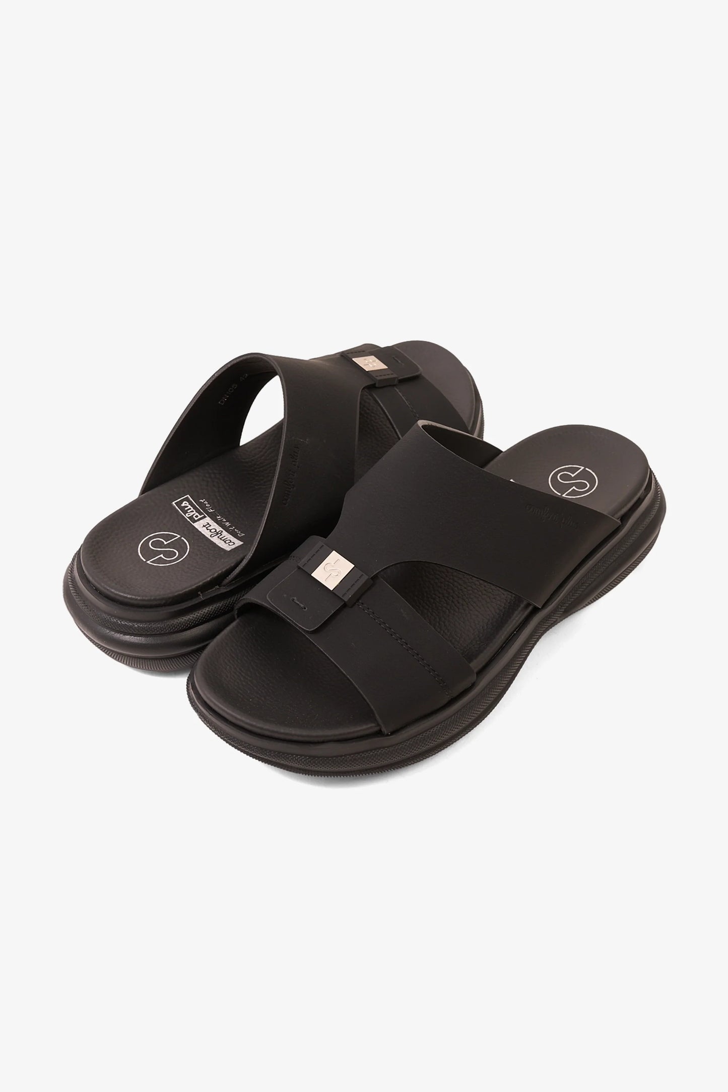 Comfort Plus Men's True Balance Arabic Sandals Black MSDGBCPDN105