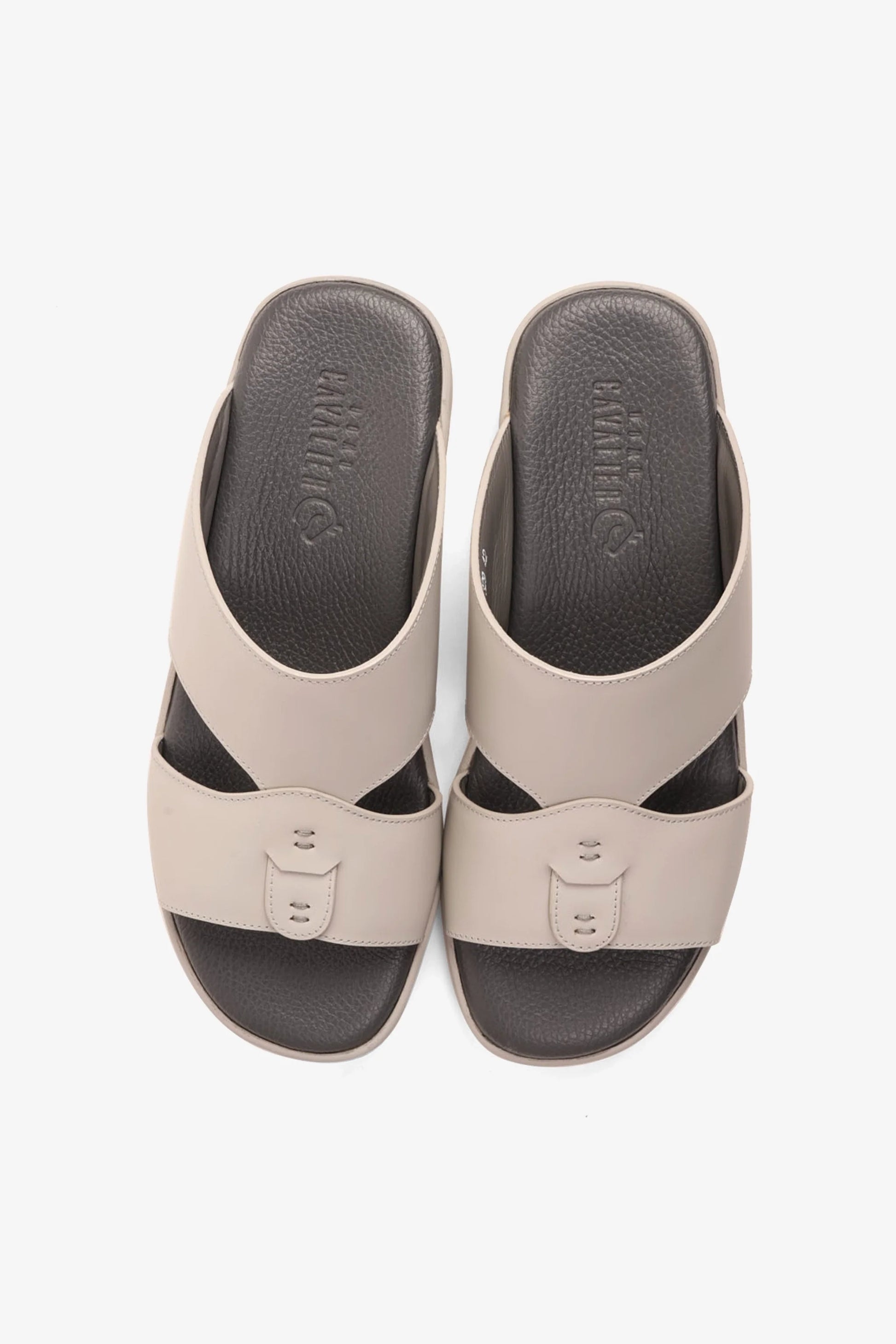 Cavalier Uomo Men's Arabic Sandals Light Grey MSDCVHAR329
