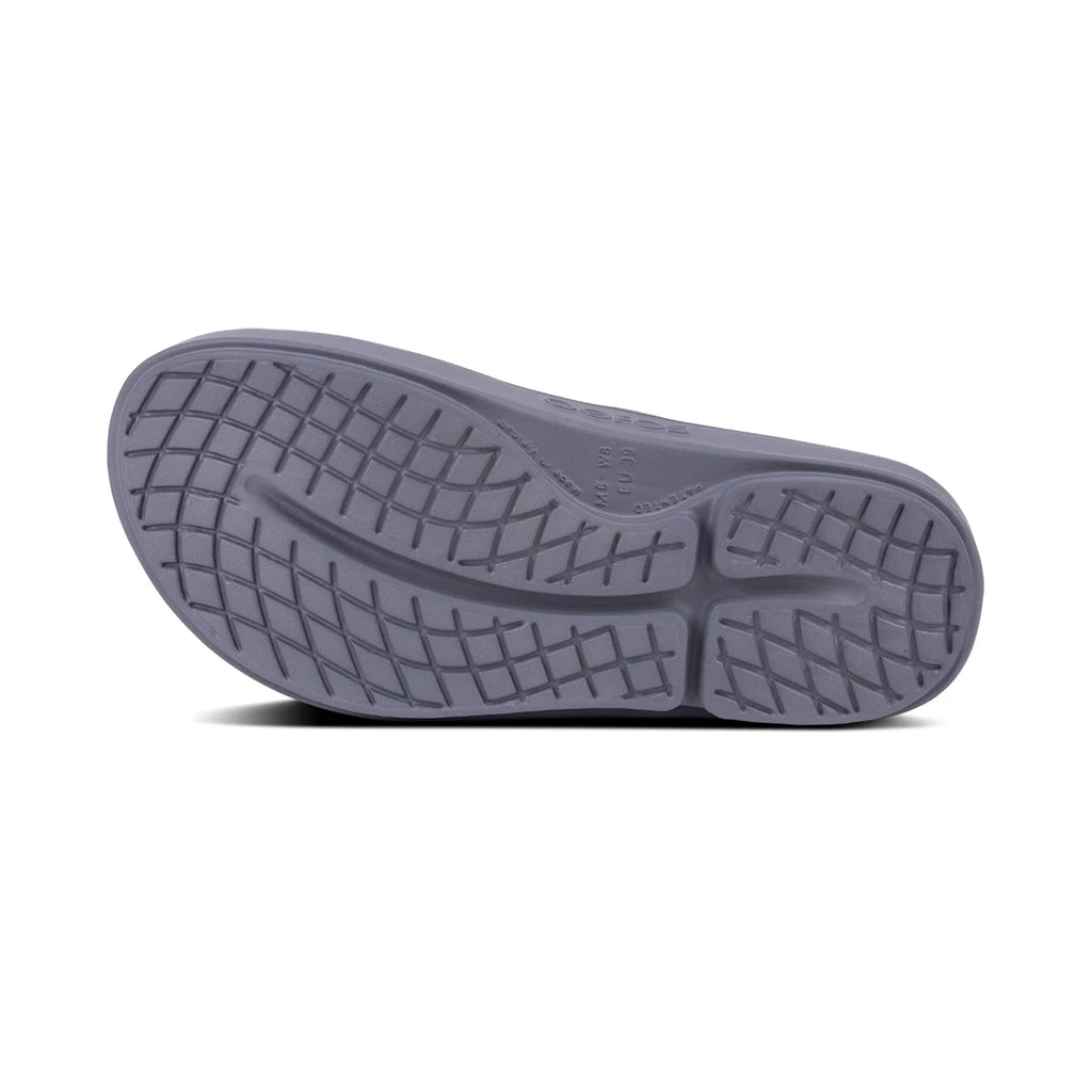 OOFOS OORIGINAL THONG SPORTS SANDAL - SLATE