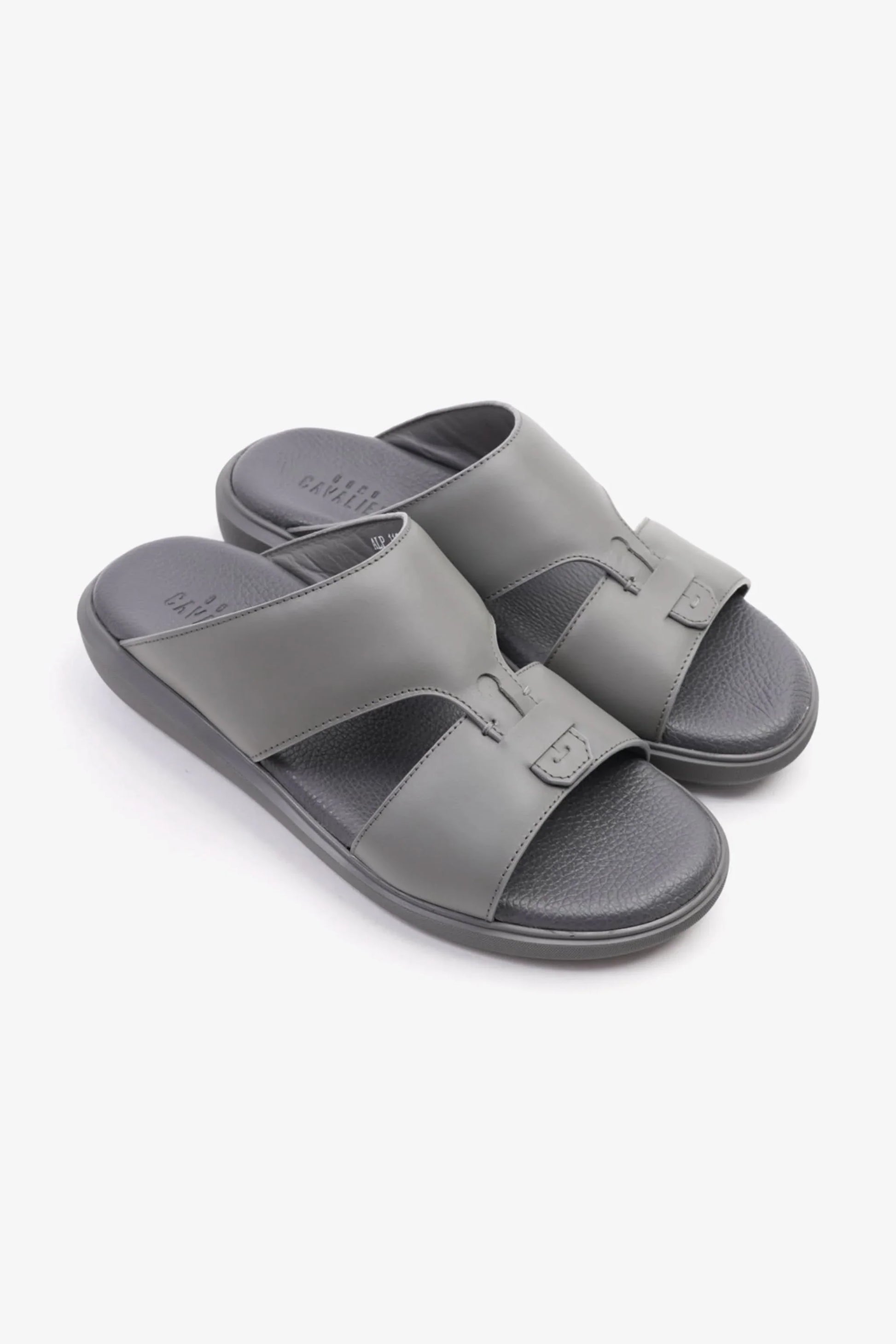 Cavalier Uomo Men's Comfortable Slip-On Sandals Grey MSDCVALP116
