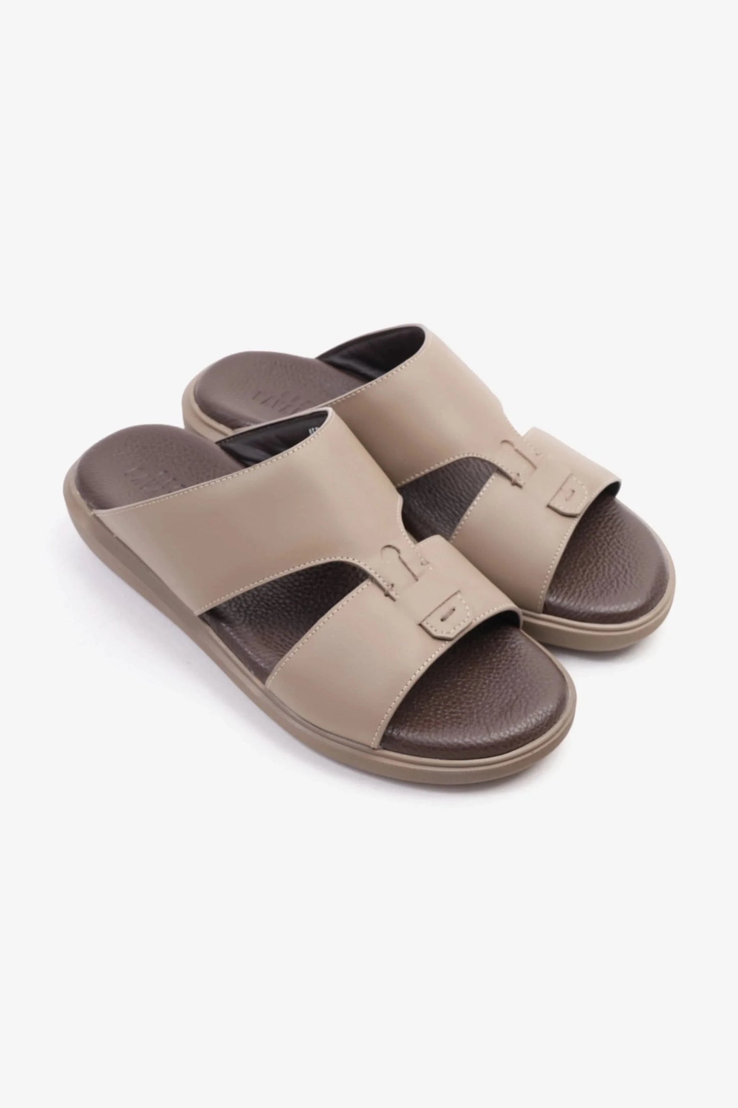 Cavalier Uomo Men's Comfortable Slip-On Sandals Stone MSDCVALP116