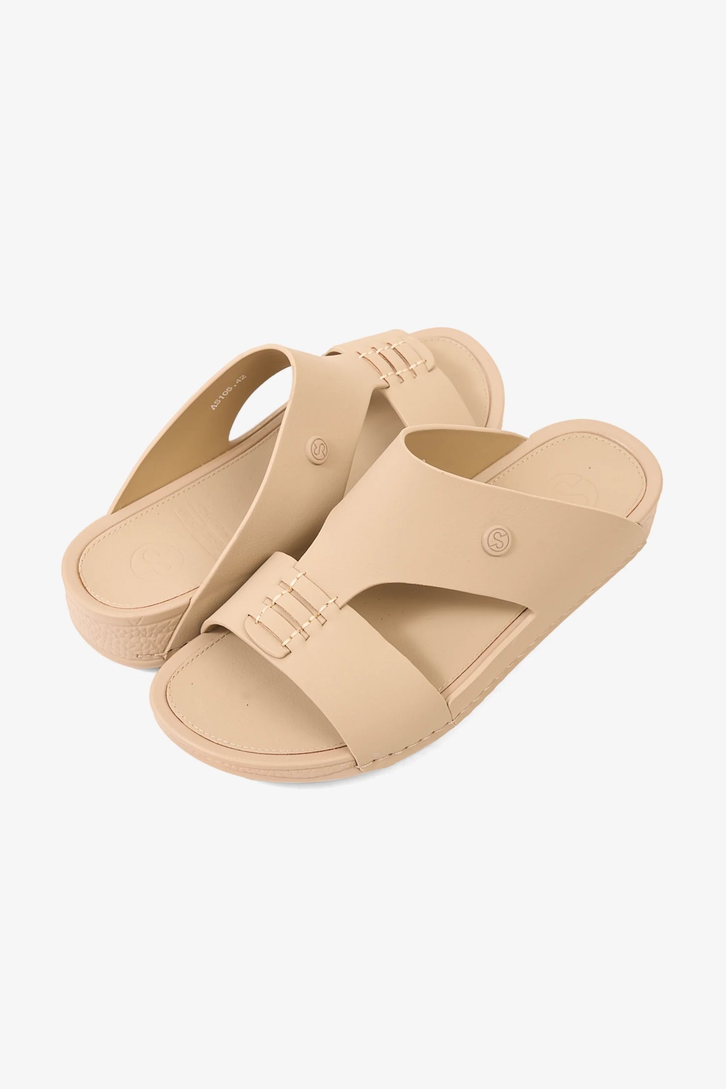 Comfort Plus Men's Supreme Balance Arabic Sandals Beige MSDGBCPAS105