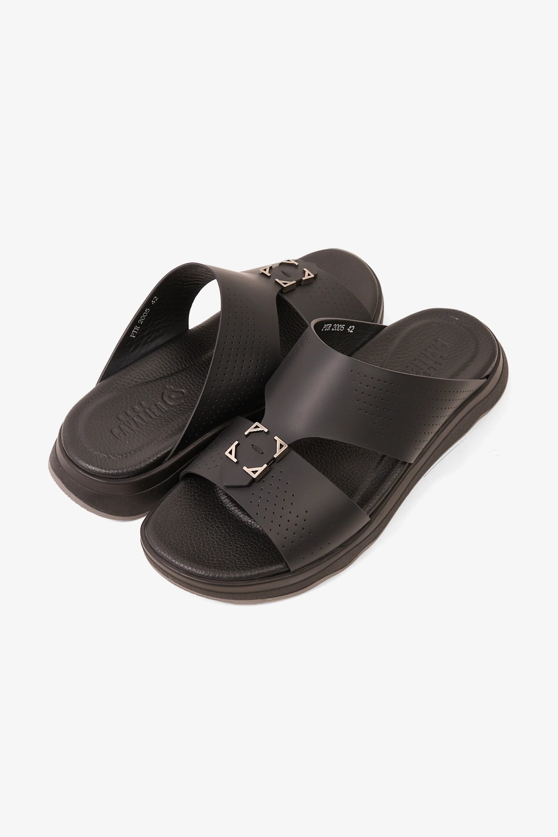 Cavalier Uomo Men's PTR Sultan Step Sandals Black MSDCVPTR2005