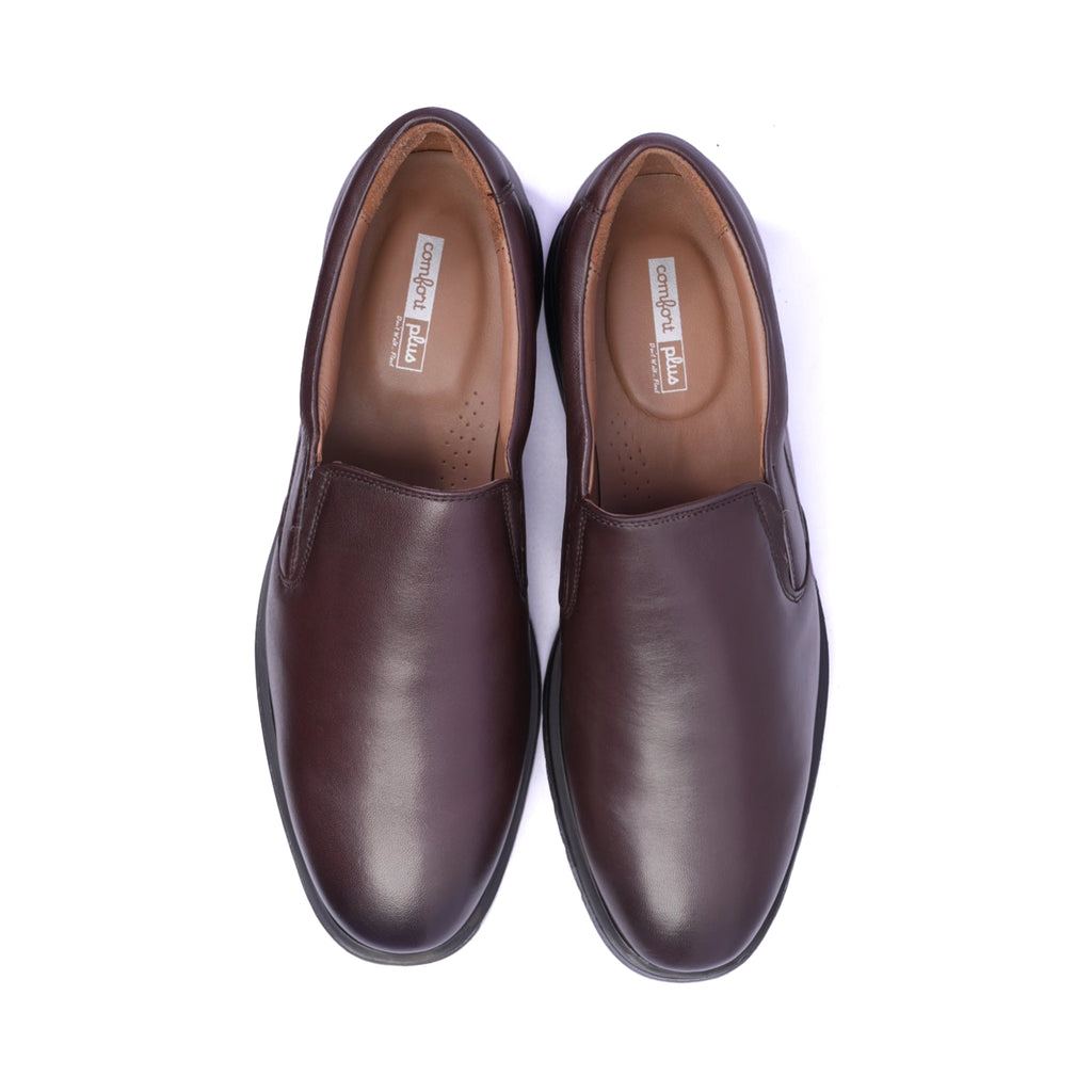 Comfort Plus Classic Penny Loafers Brown