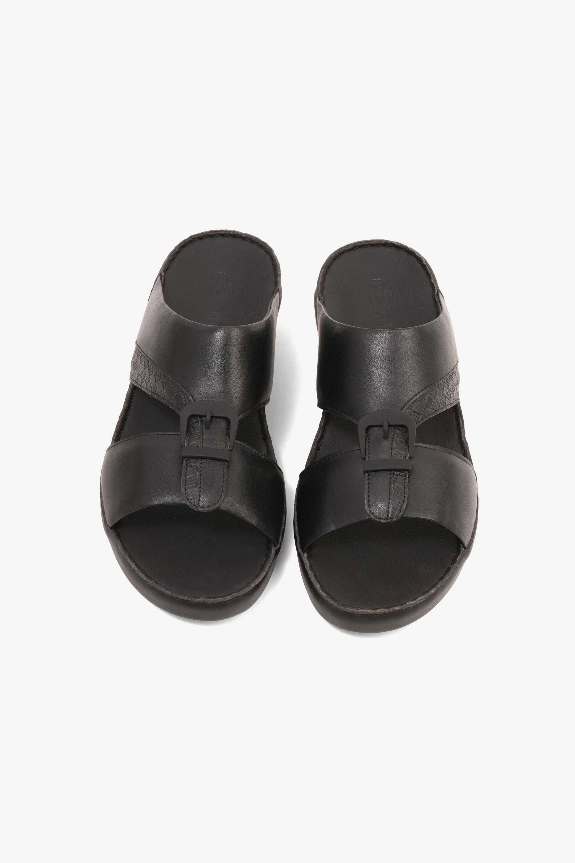 Comfort Plus Men's Traditional Style Sandals Black MSDCP901136