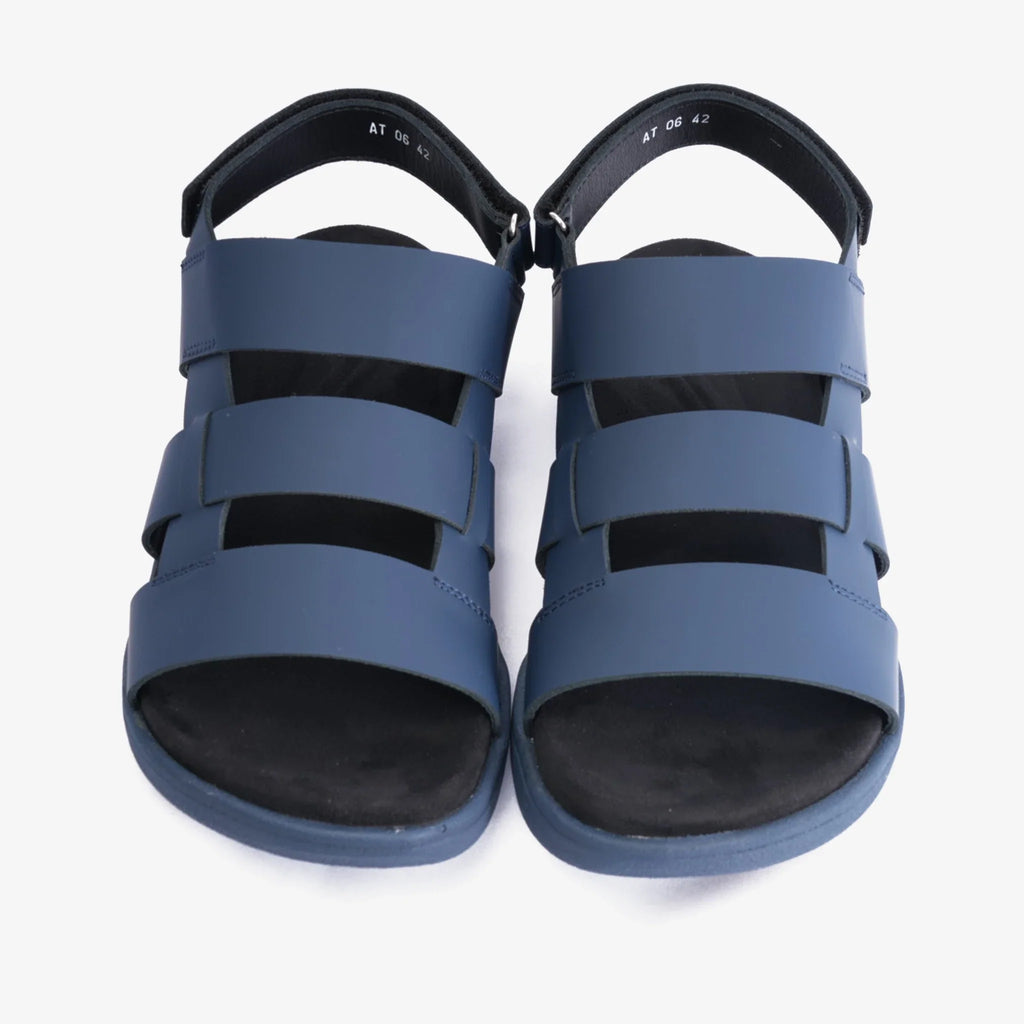 Aetrex White Gladiator Sandals Navy