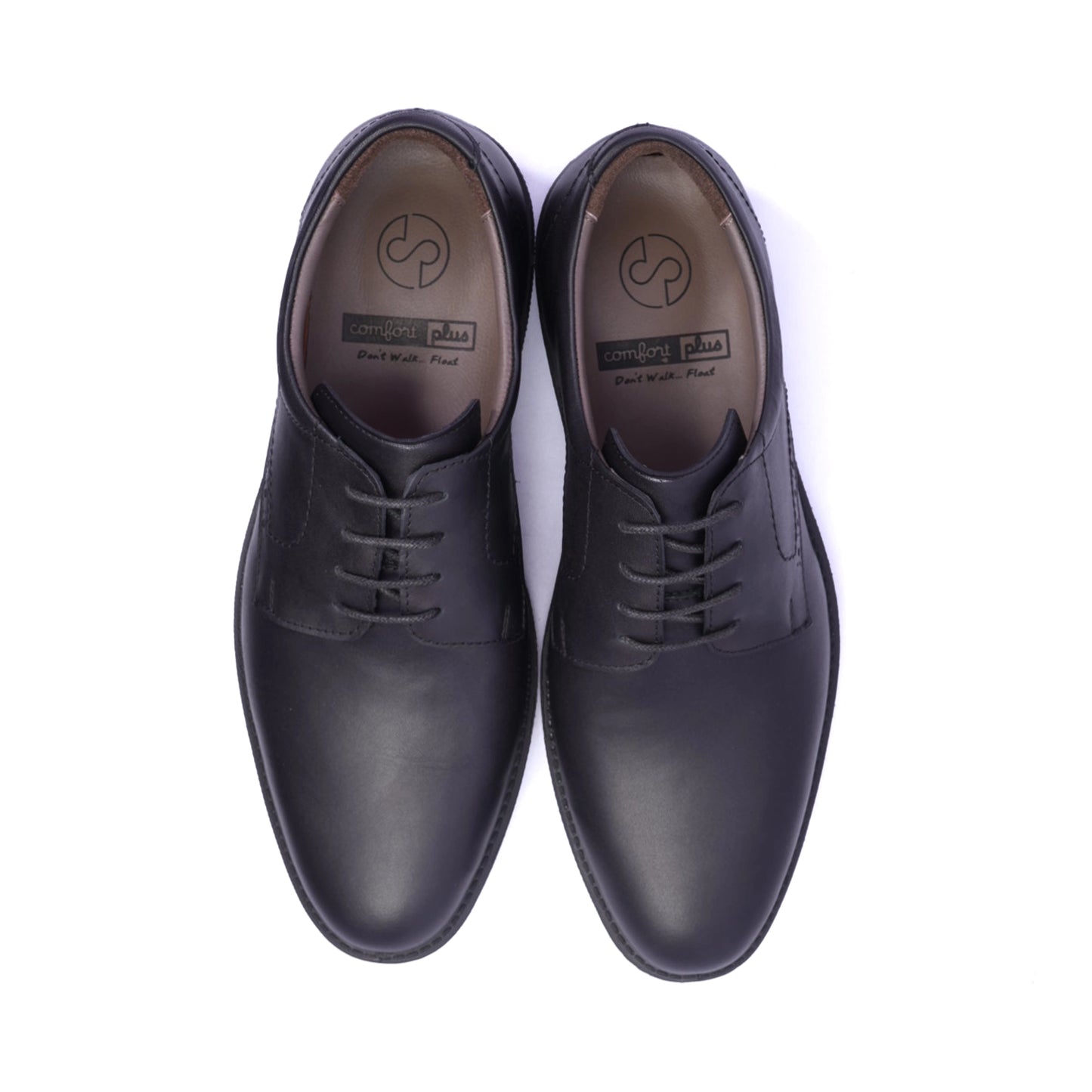 Comfort Plus Classic Formal Dress Shoes For Men's Black