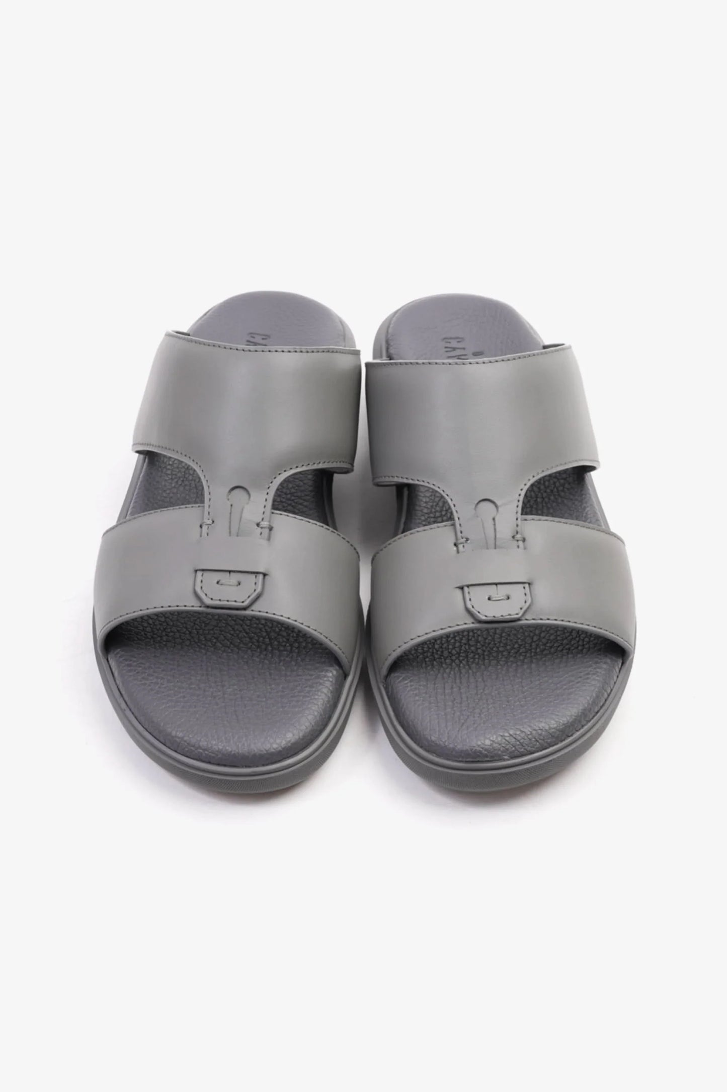 Cavalier Uomo Men's Comfortable Slip-On Sandals Grey MSDCVALP116