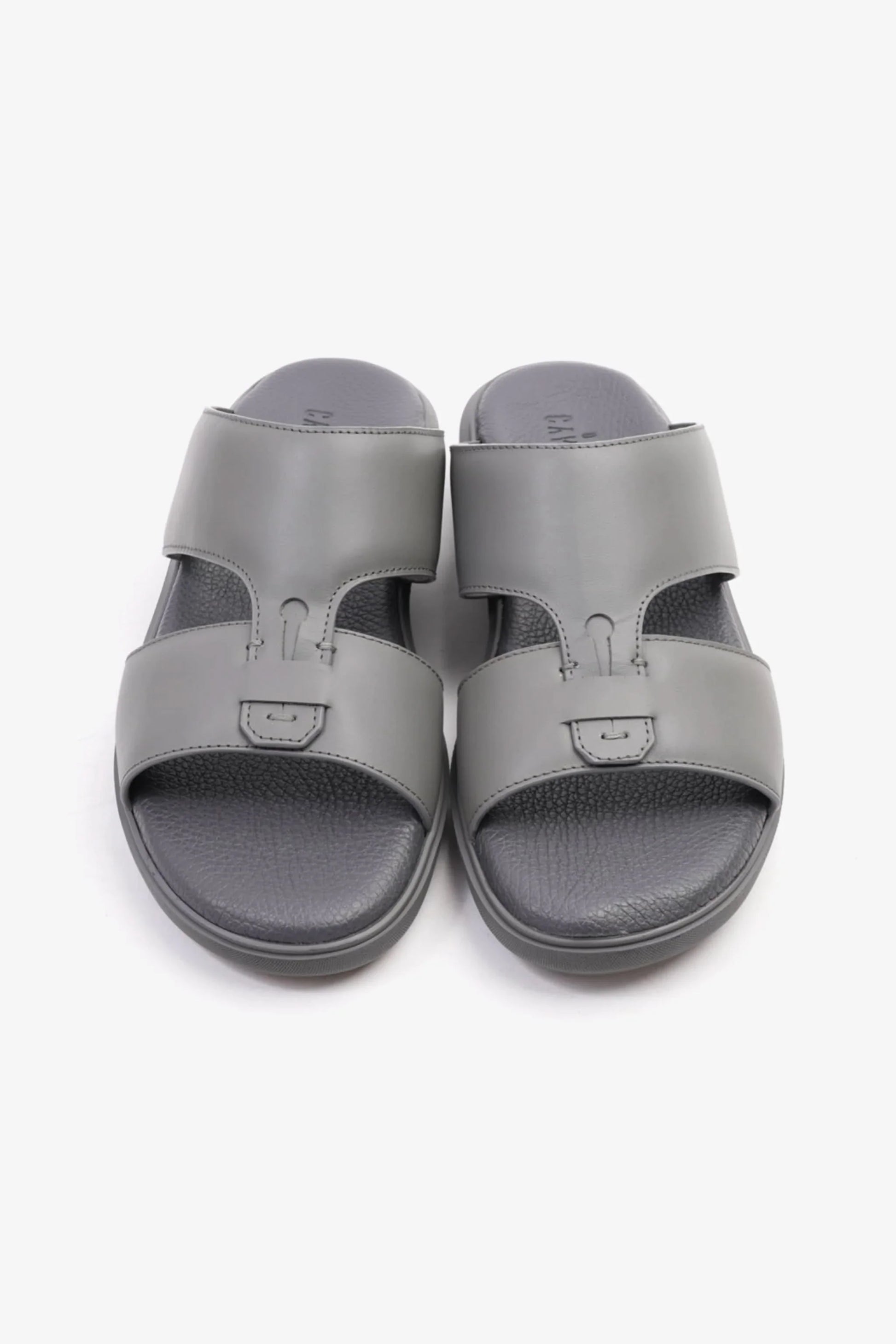 Cavalier Uomo Men's Comfortable Slip-On Sandals Grey MSDCVALP116