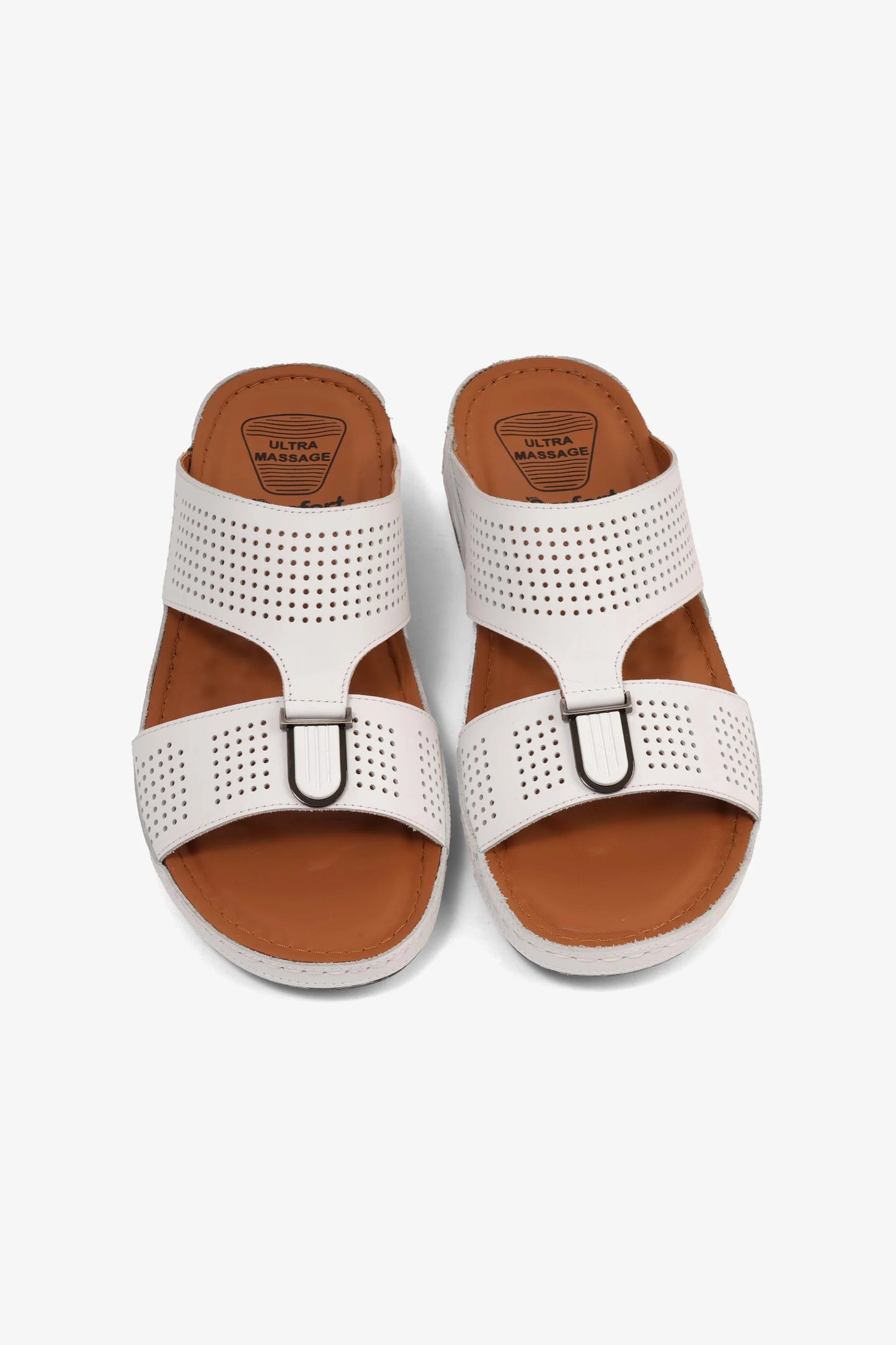 Comfort Plus Men's Arabic Sandals White CP 7708