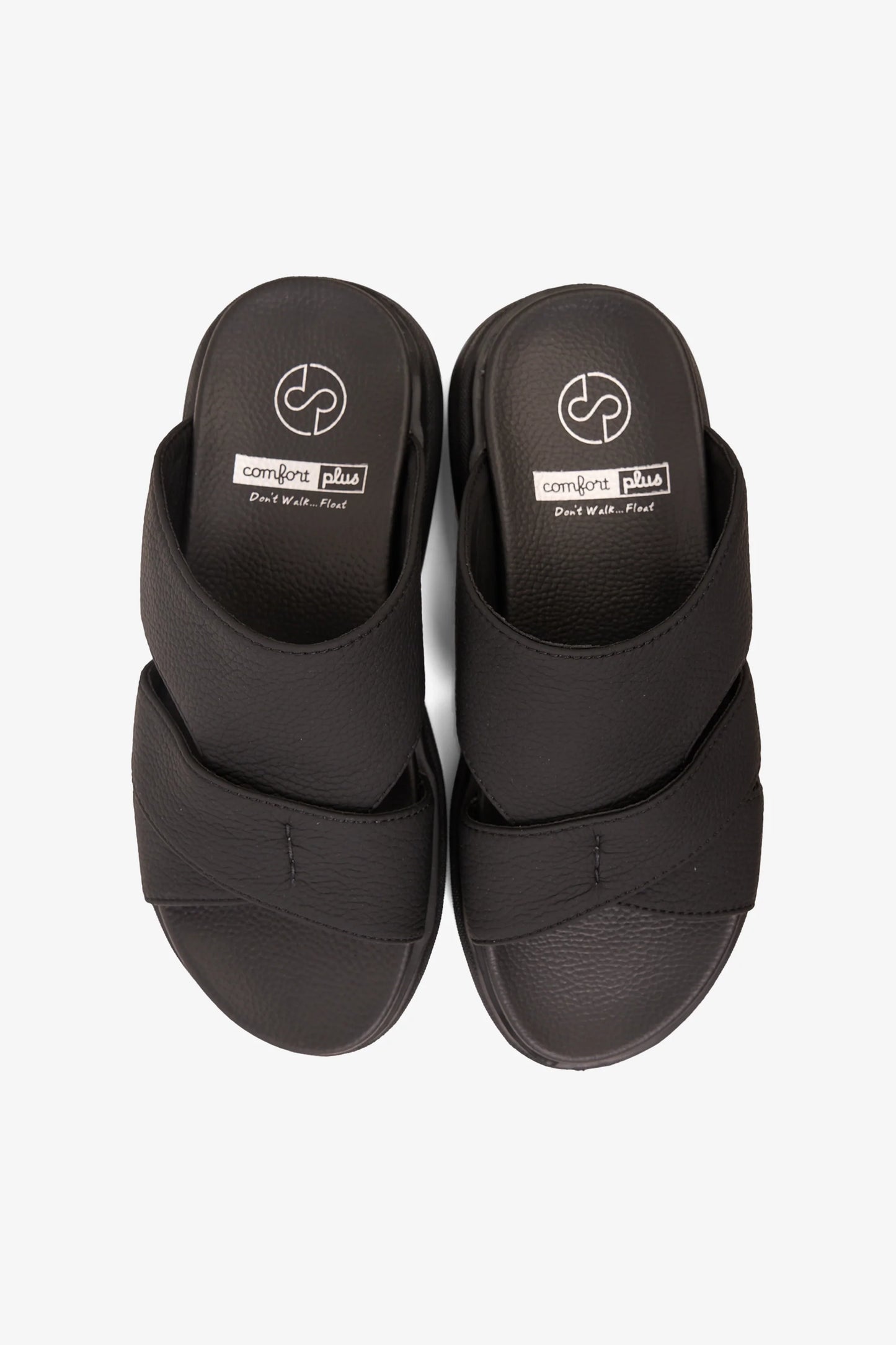 Comfort Plus Men's Cloud Step Arabic Sandals Black MSDGBCPDN103