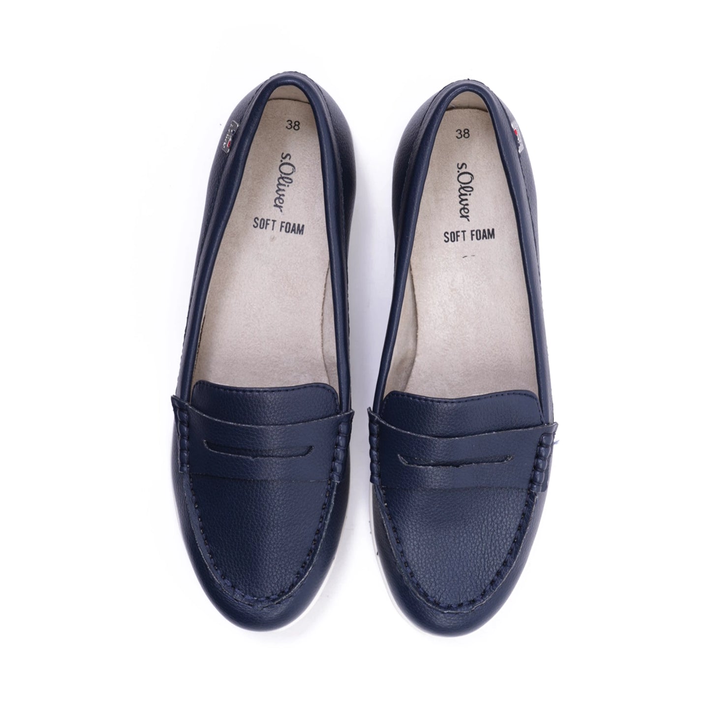 S. Oliver Soft Foam Classic Women's Loafer Navy