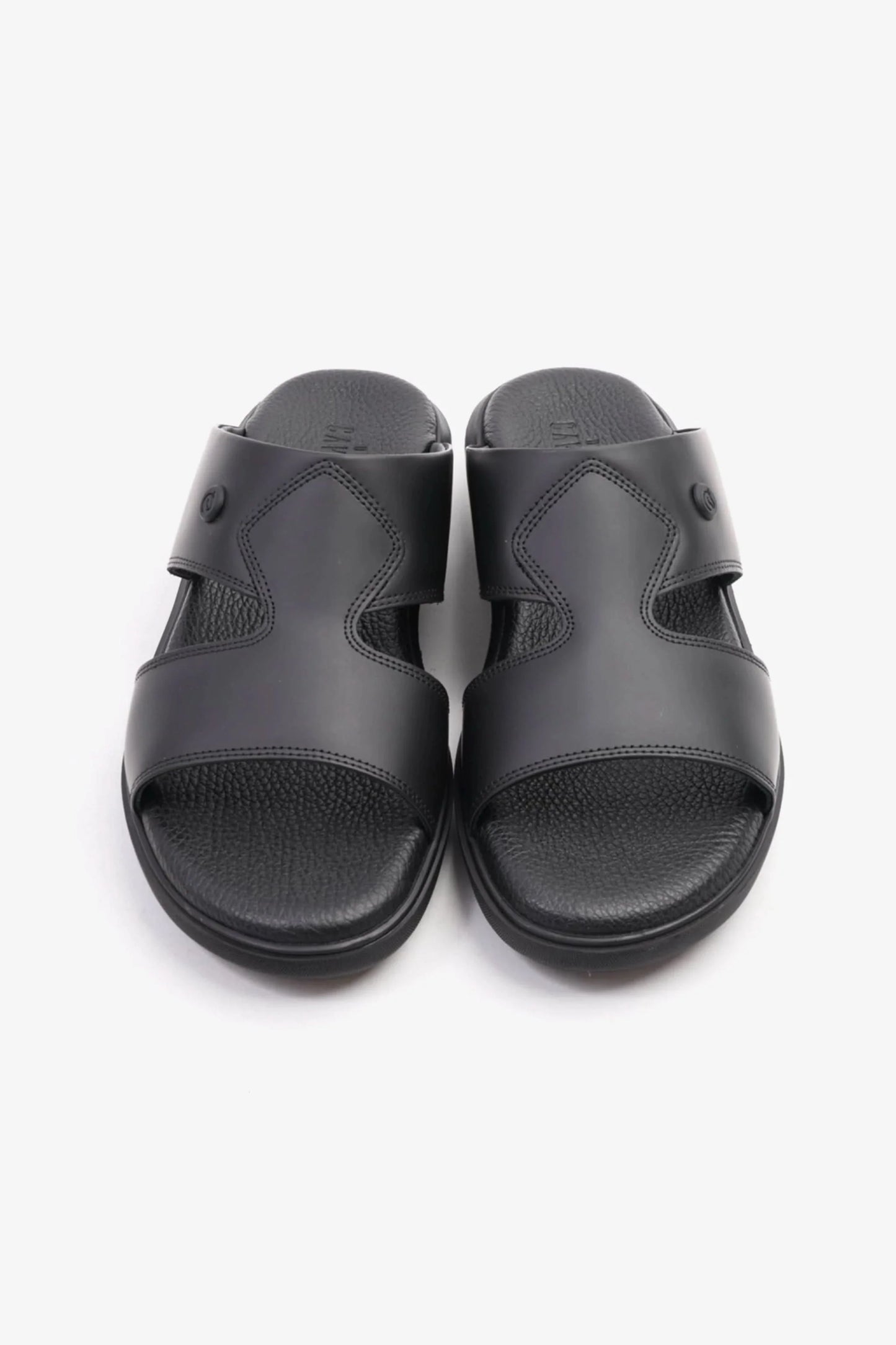 Cavalier Uomo Men's Stylish Sandals Black MSDCVALP109