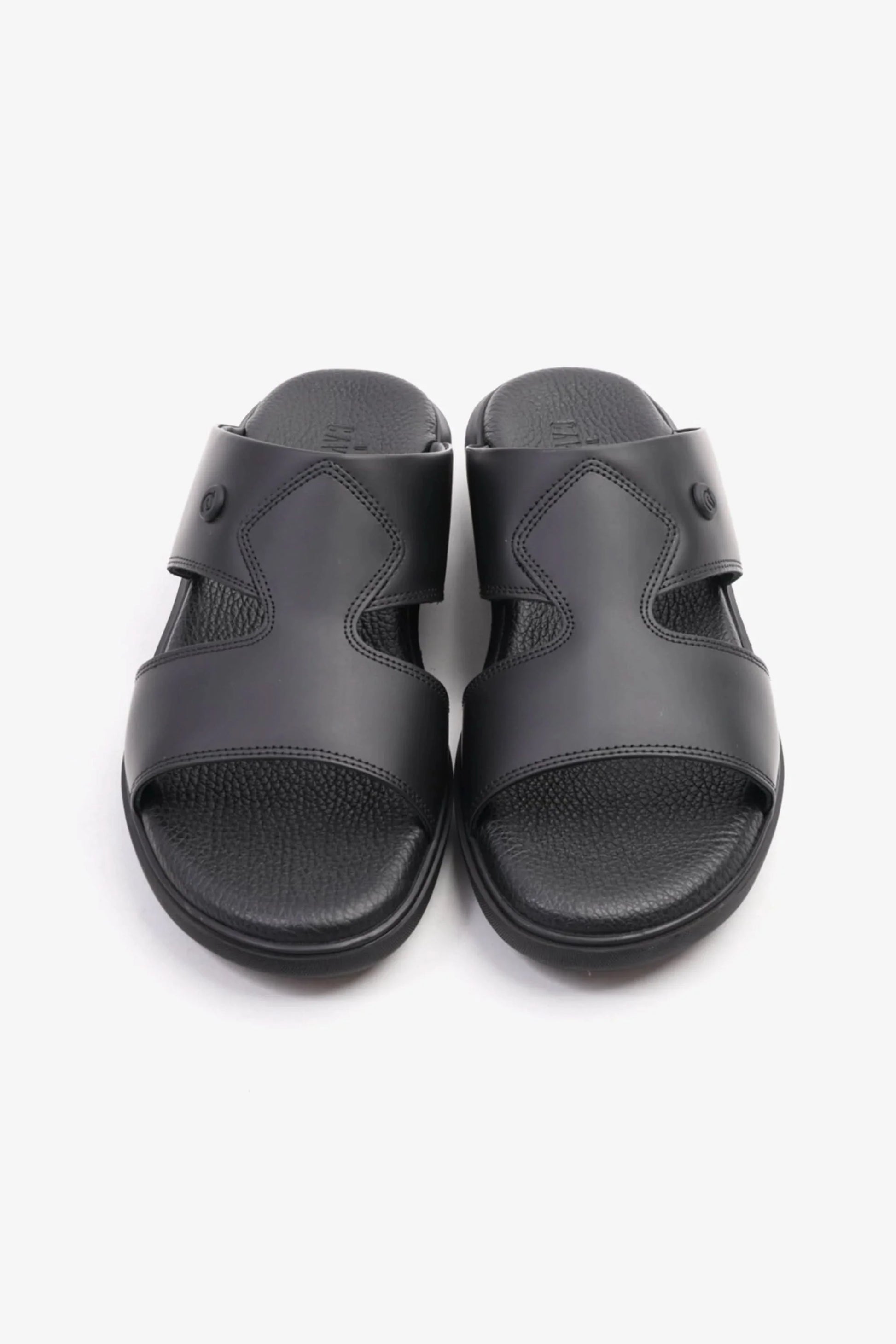 Cavalier Uomo Men's Stylish Sandals Black MSDCVALP109