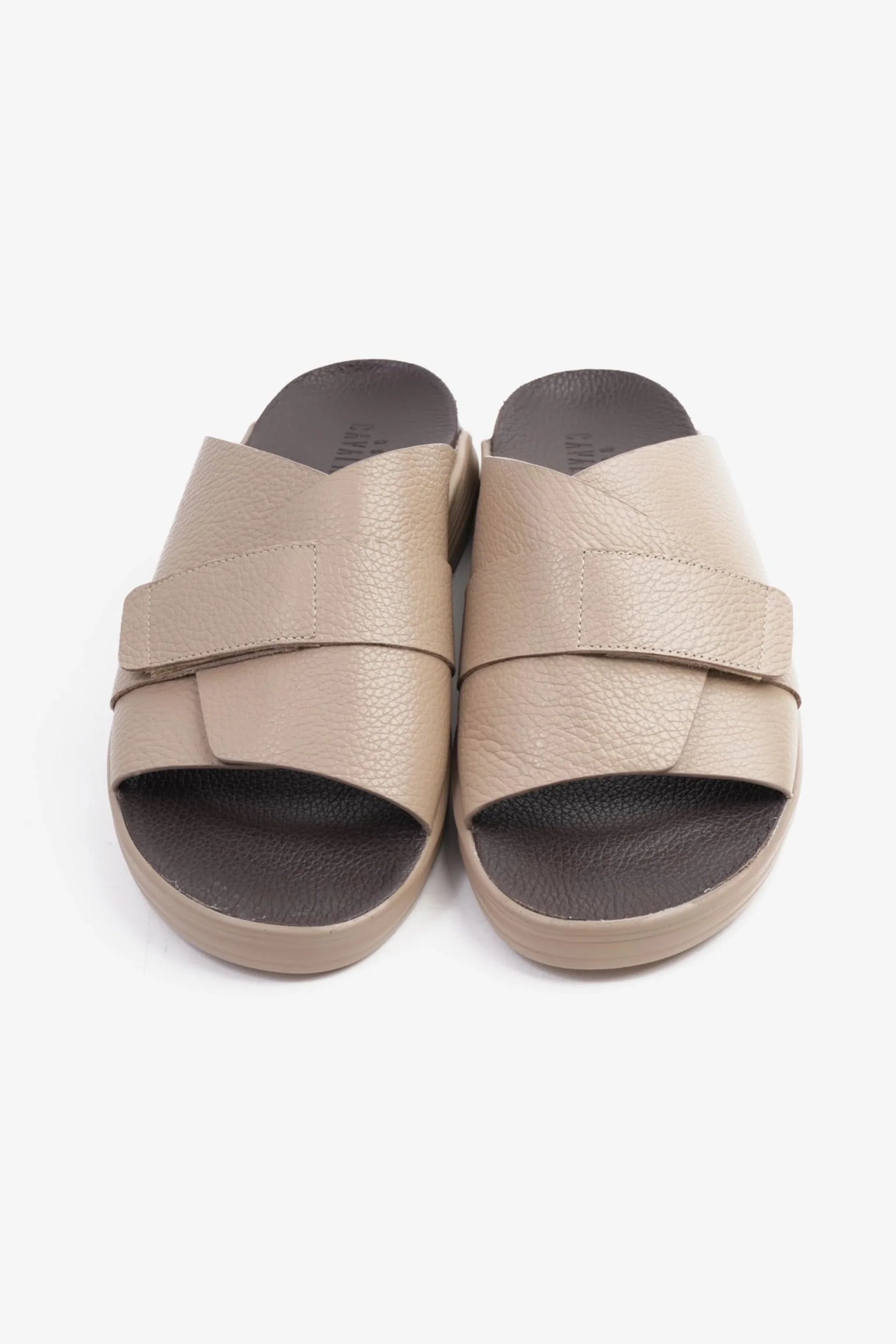 Cavalier Uomo Men's Strappy Sandals Stone MSDCVSUN508