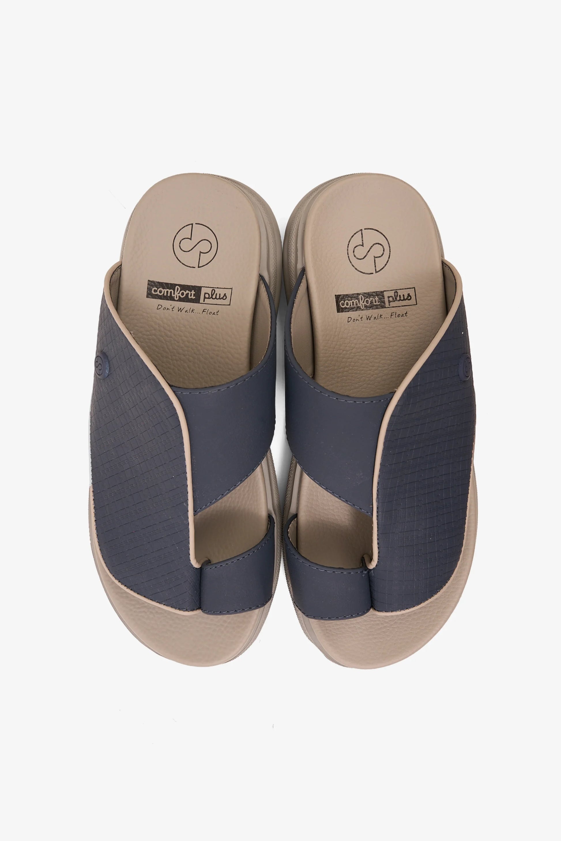 Comfort Plus Men's Imperial Comfort Arabic Sandals Navy MSDGBCPDN108