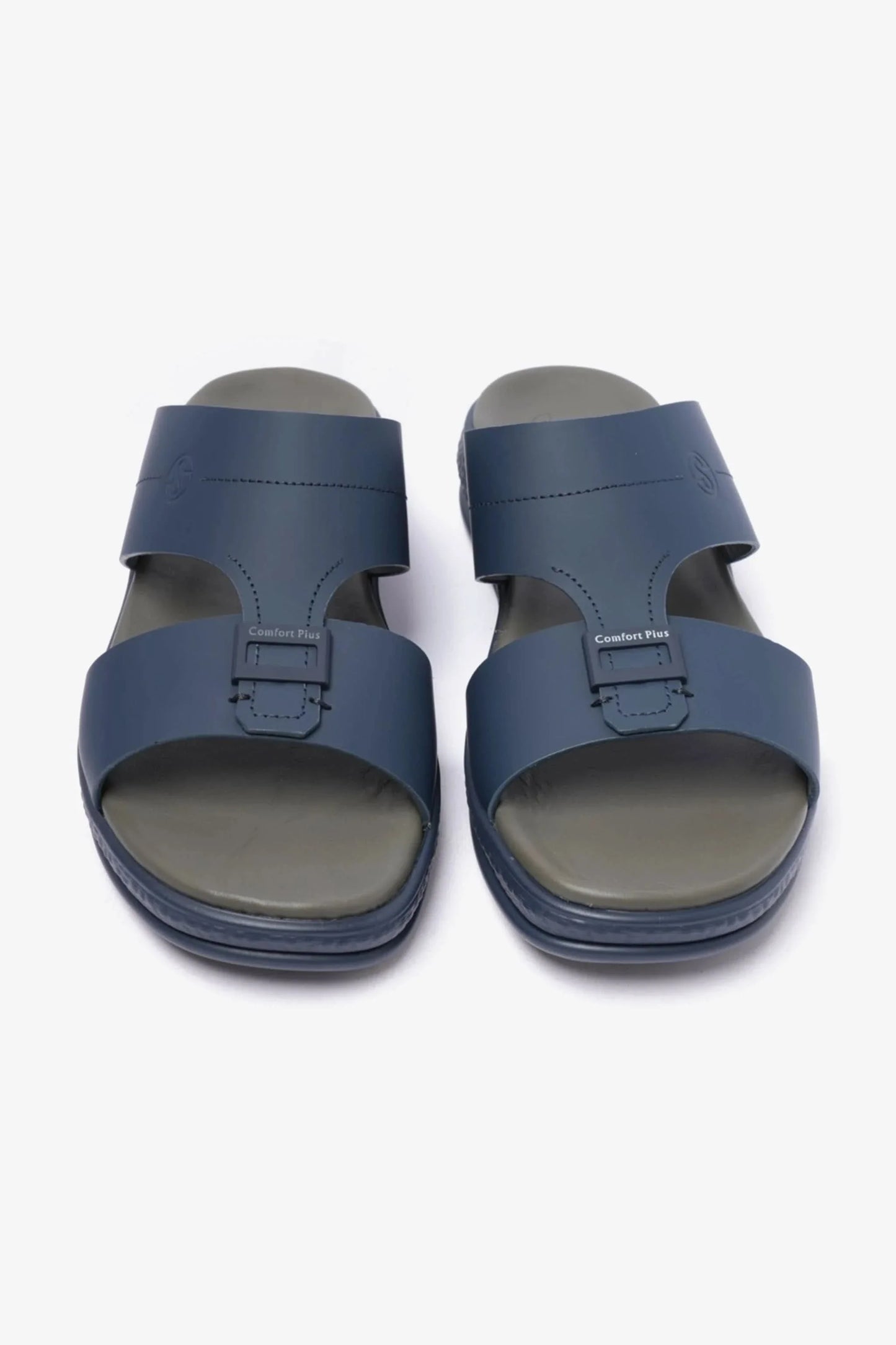Comfort Plus Men's Timeless Design Strap Sandals Navy D104