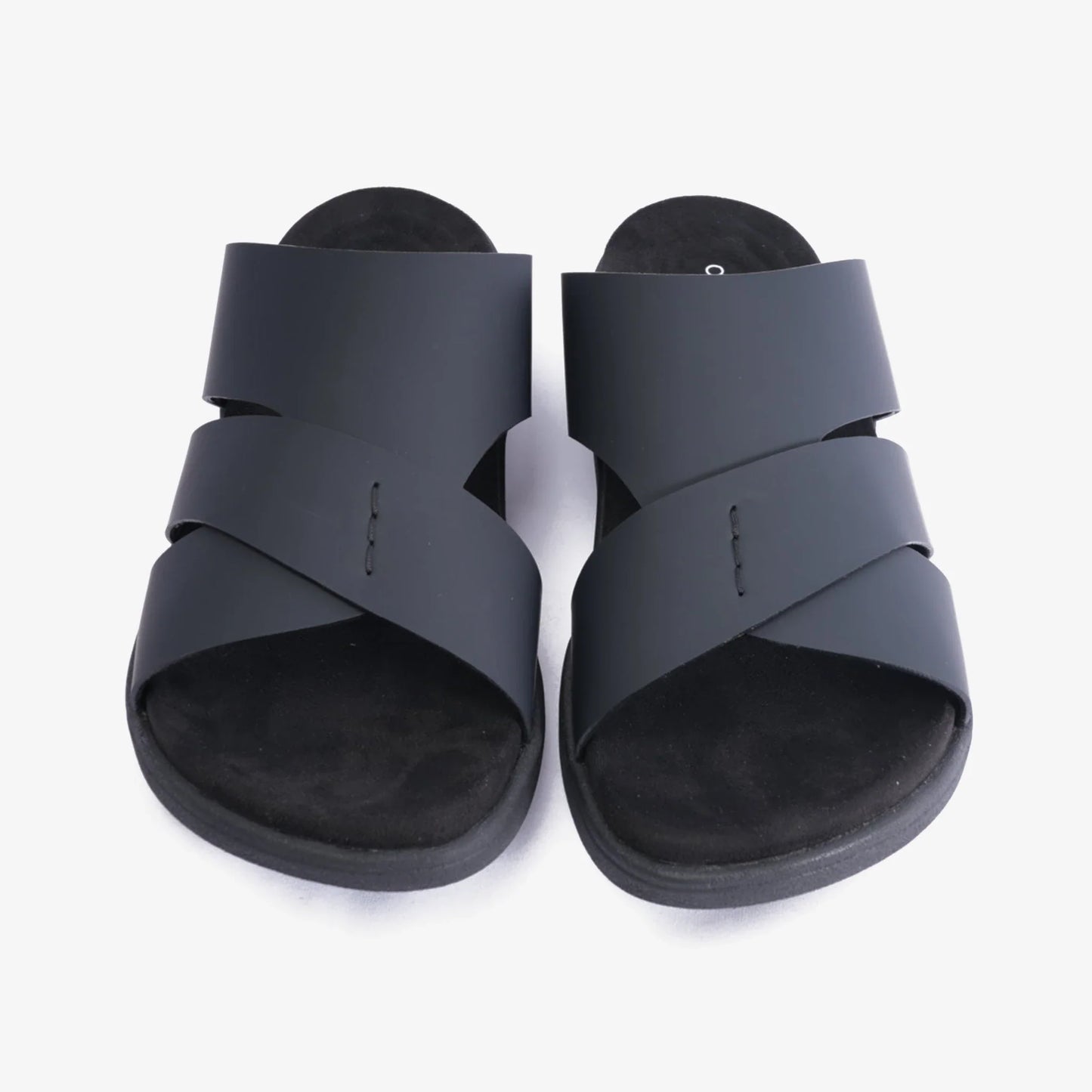 Aetrex cushioned footbed Arabic Sandal Navy