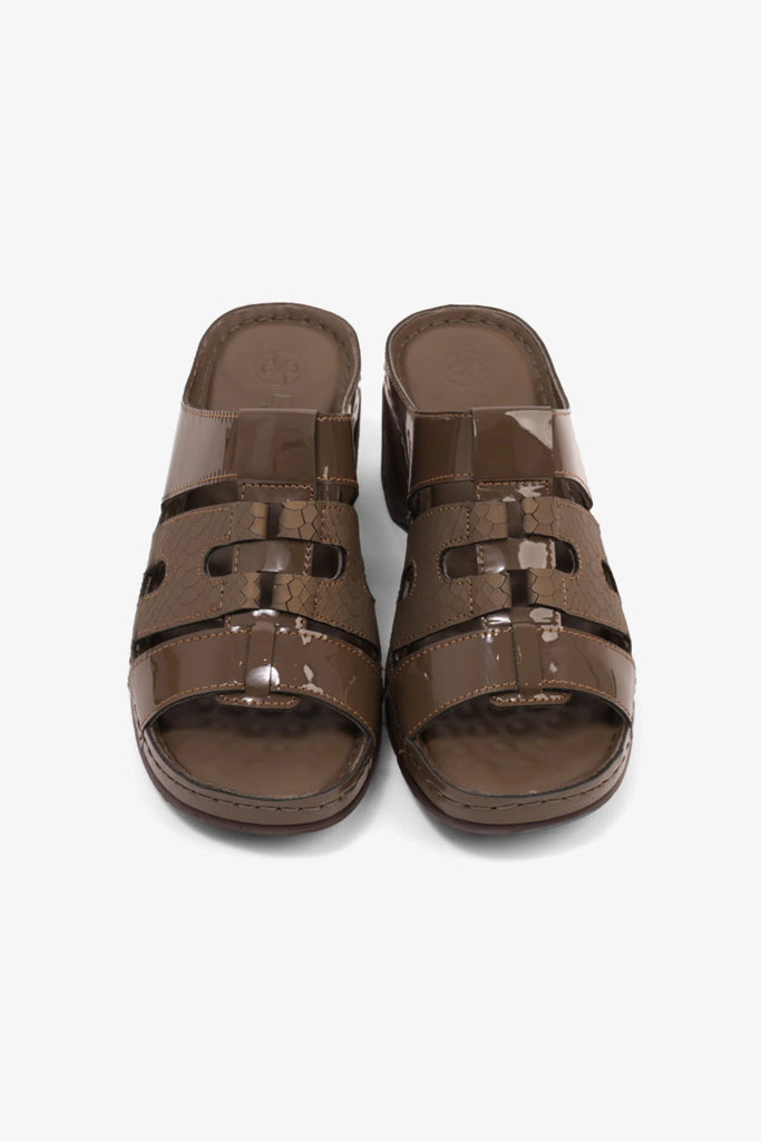 Comfort Plus Women's Arabic Sandals Brown GG118