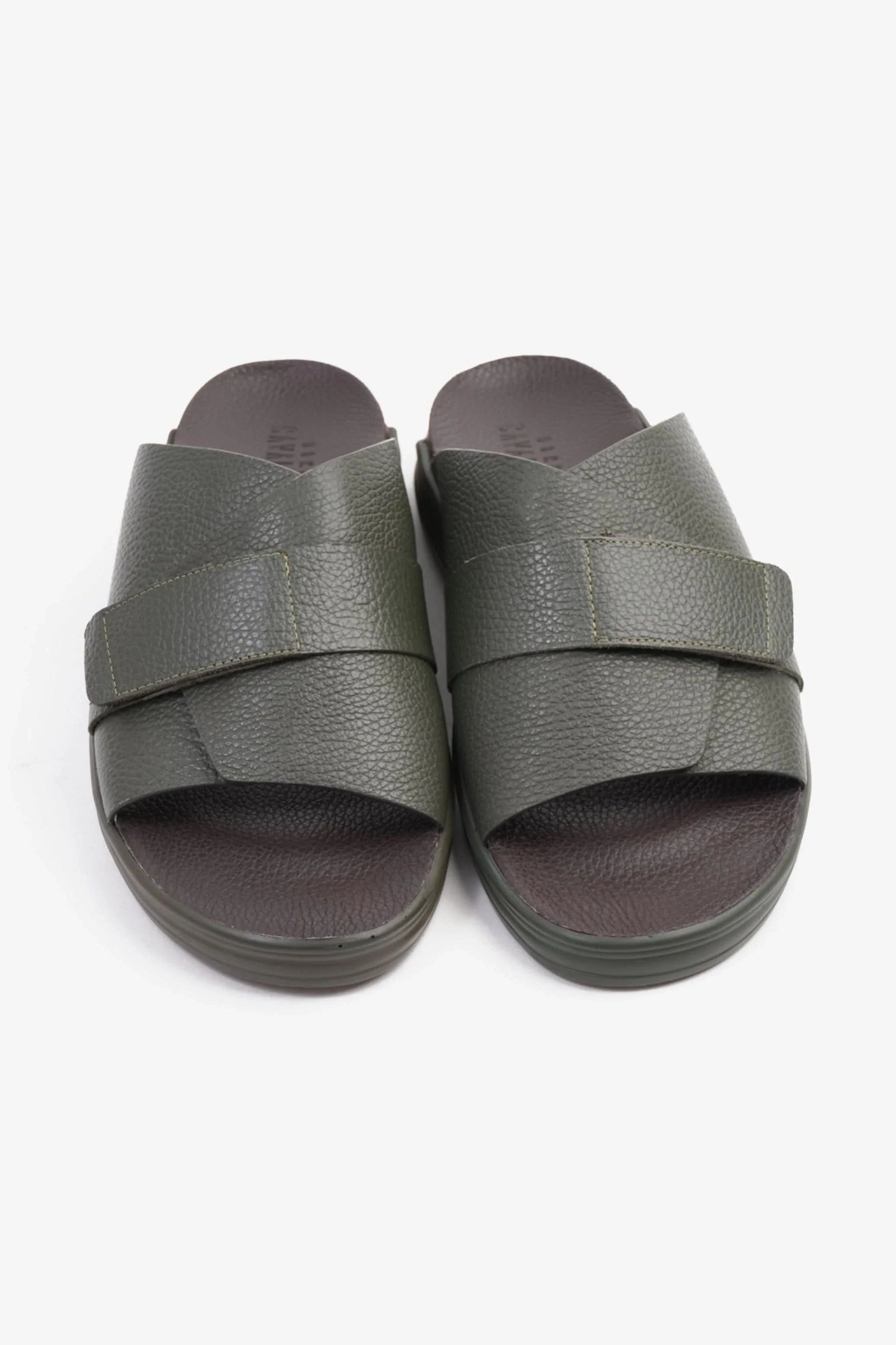Cavalier Uomo Men's Strappy Sandals Olive MSDCVSUN508