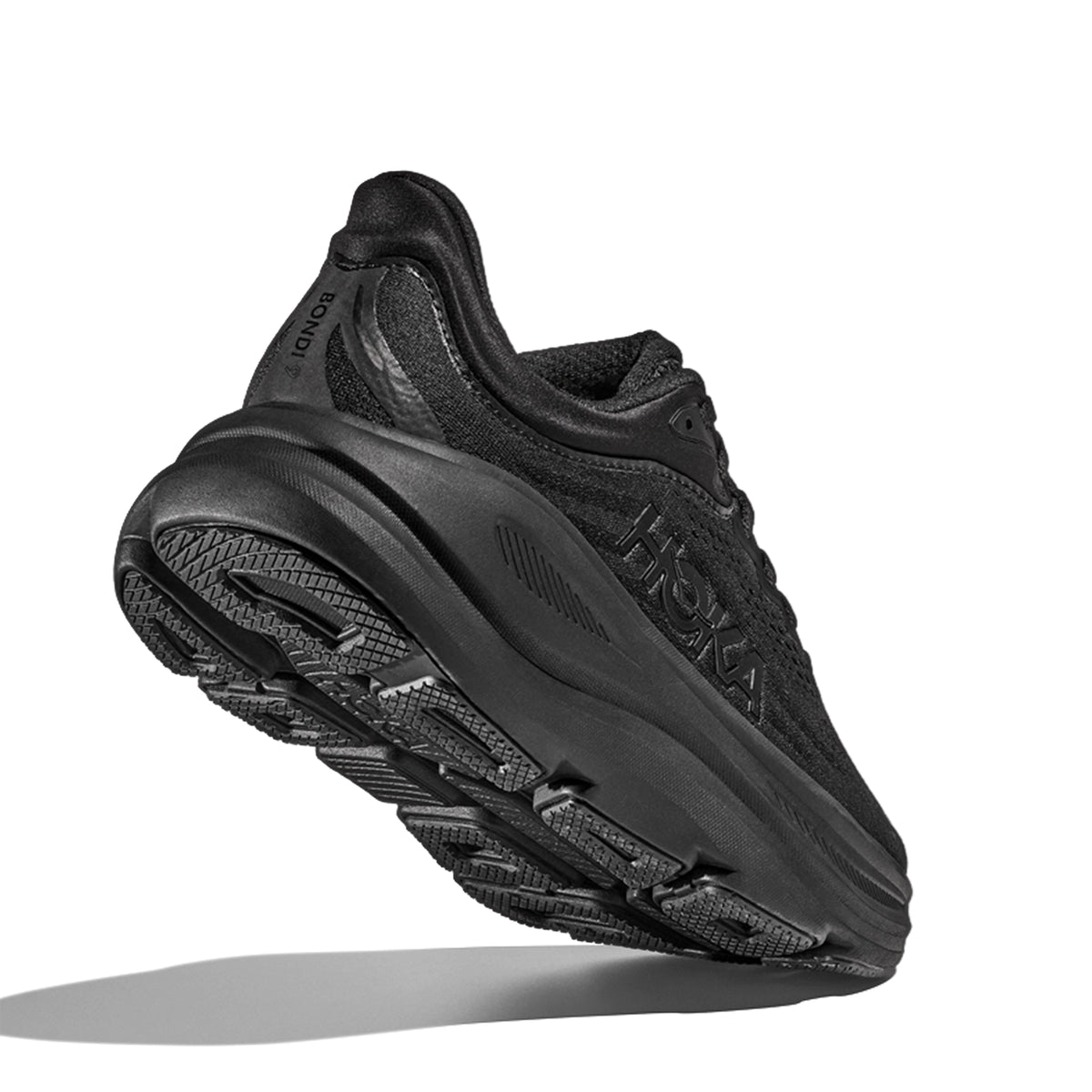HOKA MENS BONDI 9 ROAD RUNNING BLACK / BLACK-thumbmail-4