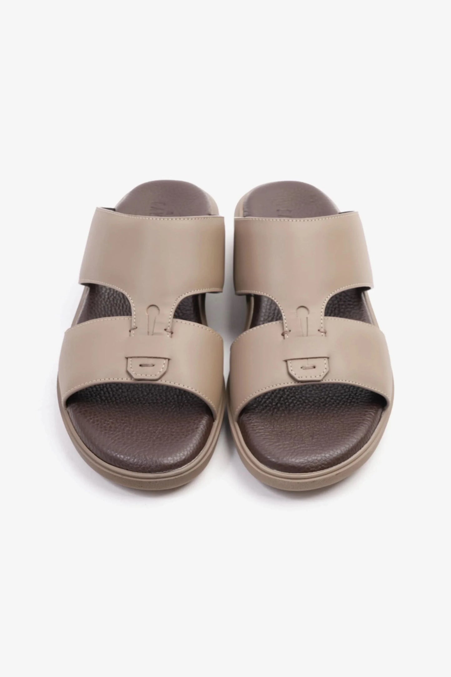 Cavalier Uomo Men's Comfortable Slip-On Sandals Stone MSDCVALP116