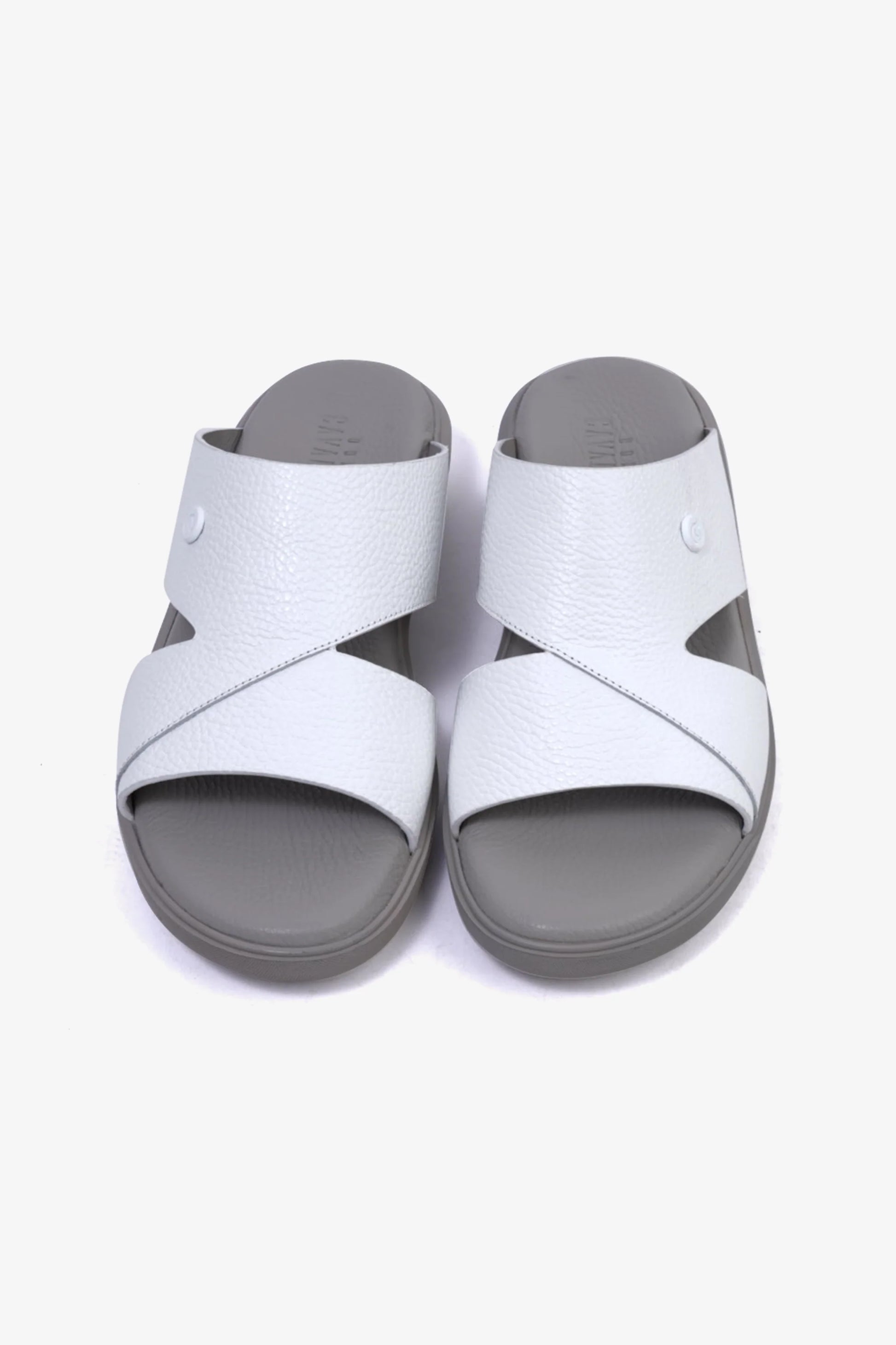 Cavalier Uomo Men's Sandals White MSDCVALP115