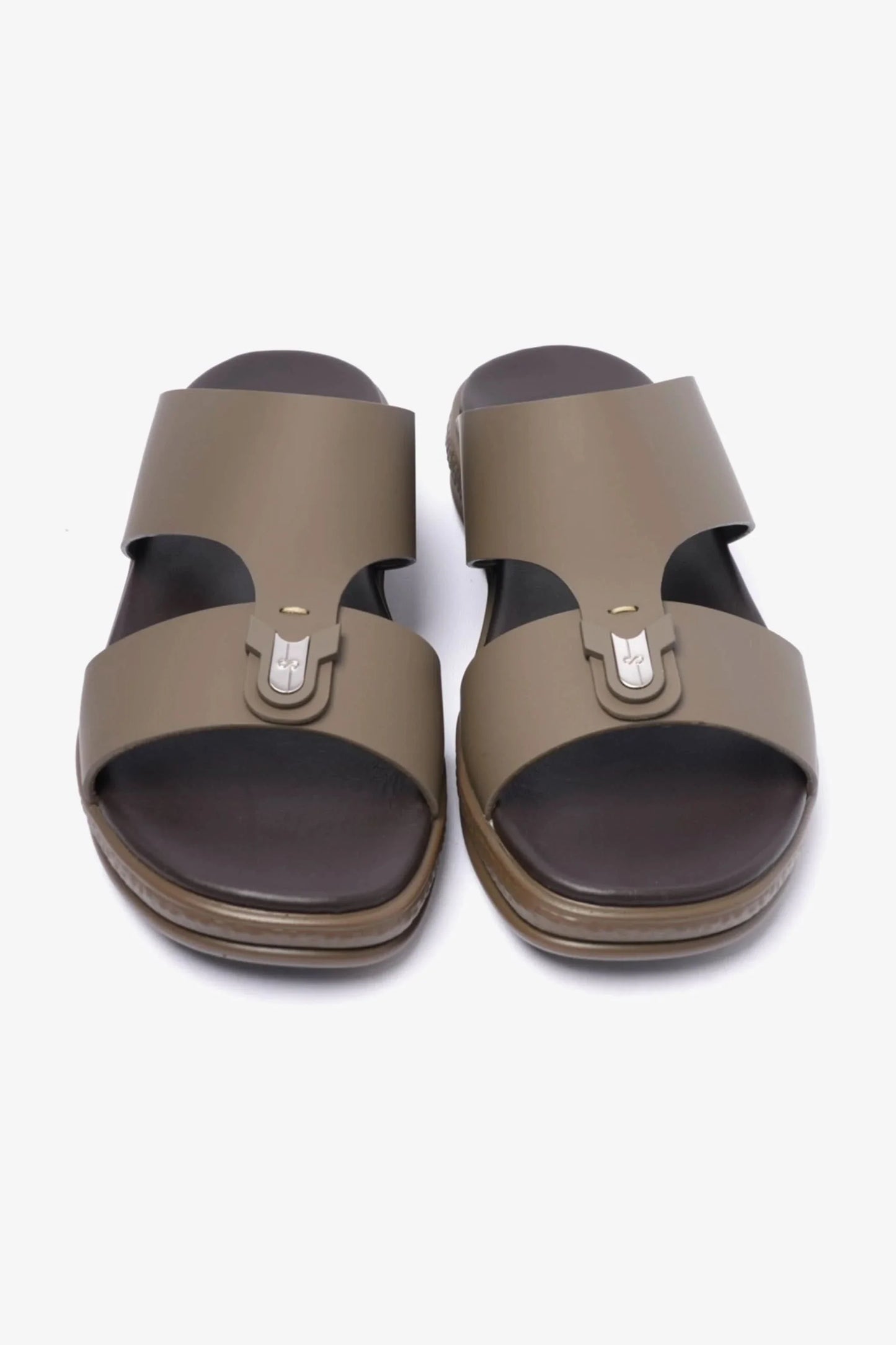 Comfort Plus Men's Leather Sandals Truffle MSDCPD101