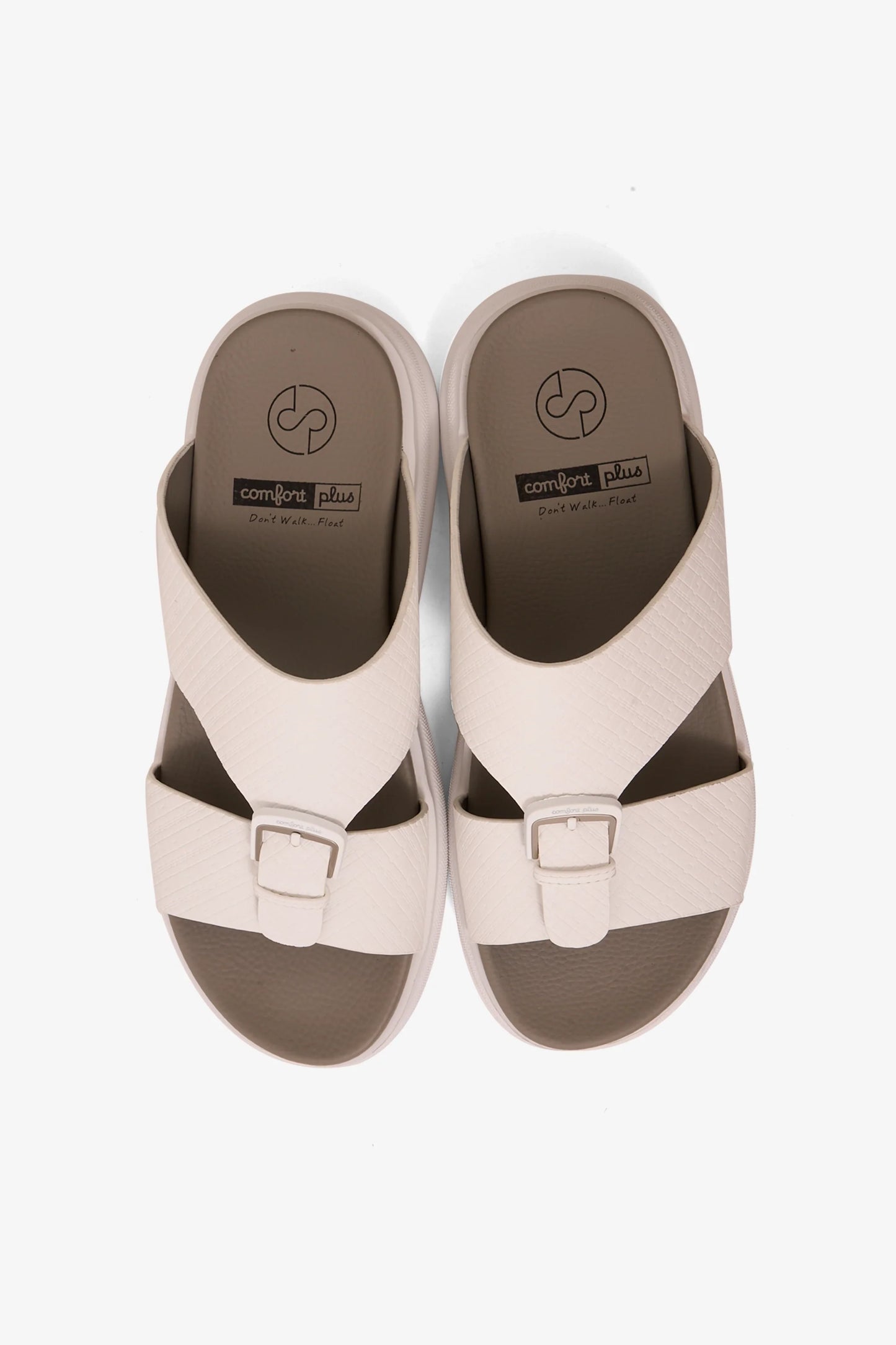 Comfort Plus Men's Pure Motion Arabic Sandals White MSDGBCPDN101