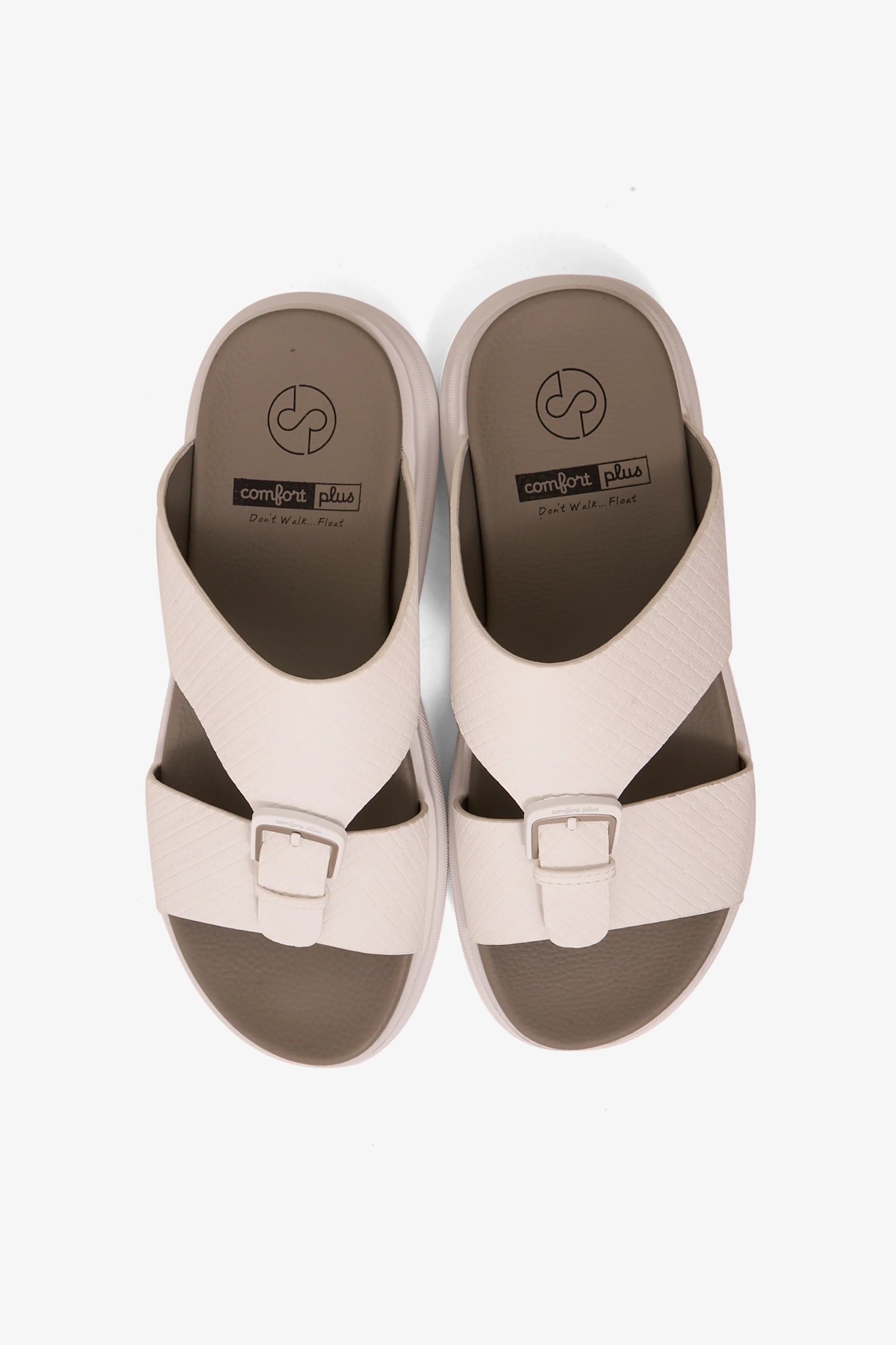 Comfort Plus Men's Pure Motion Arabic Sandals White MSDGBCPDN101