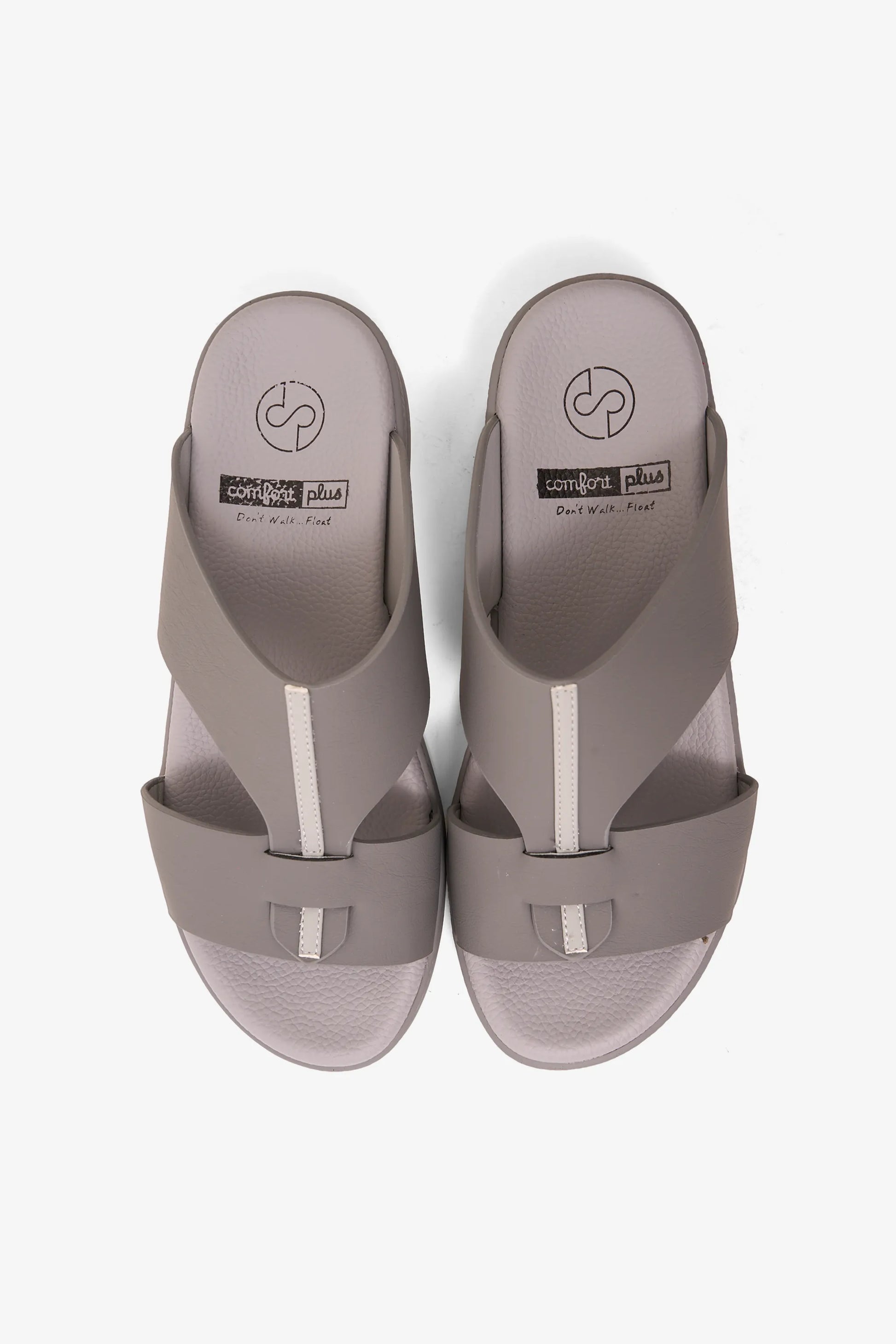 Comfort Plus Men's Glide Luxe Arabic Sandals Grey MSDGBCPRS103