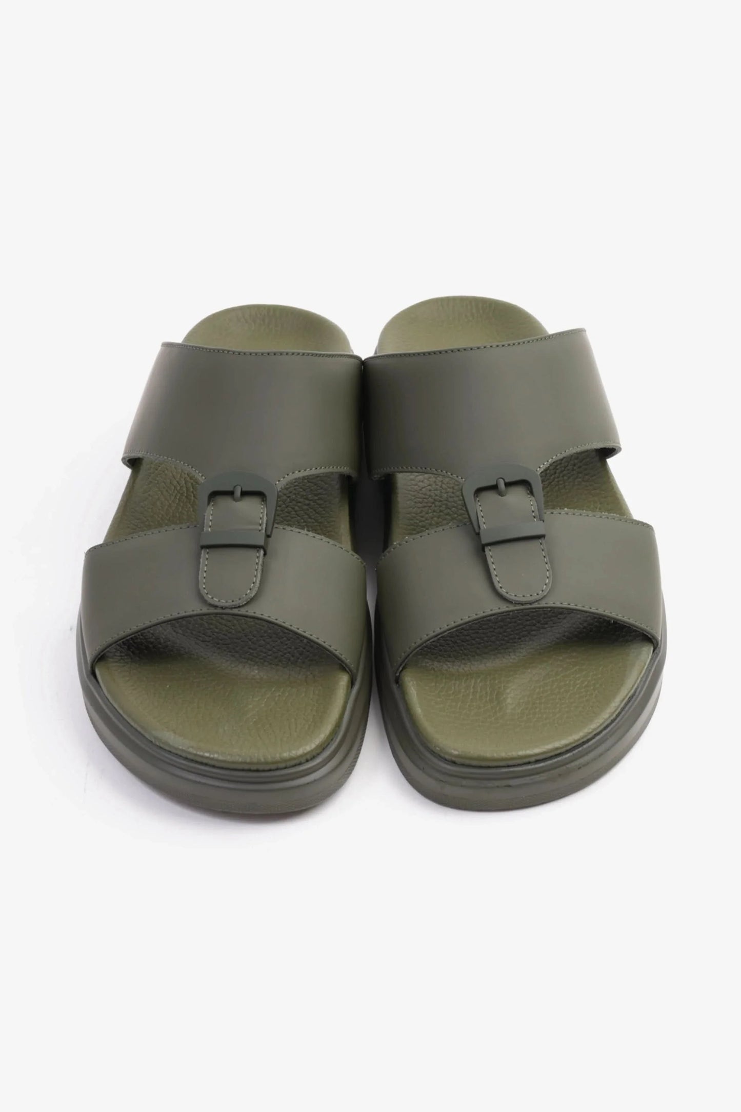 Cavalier Uomo Men's Arabic Classic Trim Extra Cushioned Sandals Olive MSDCVBOL05