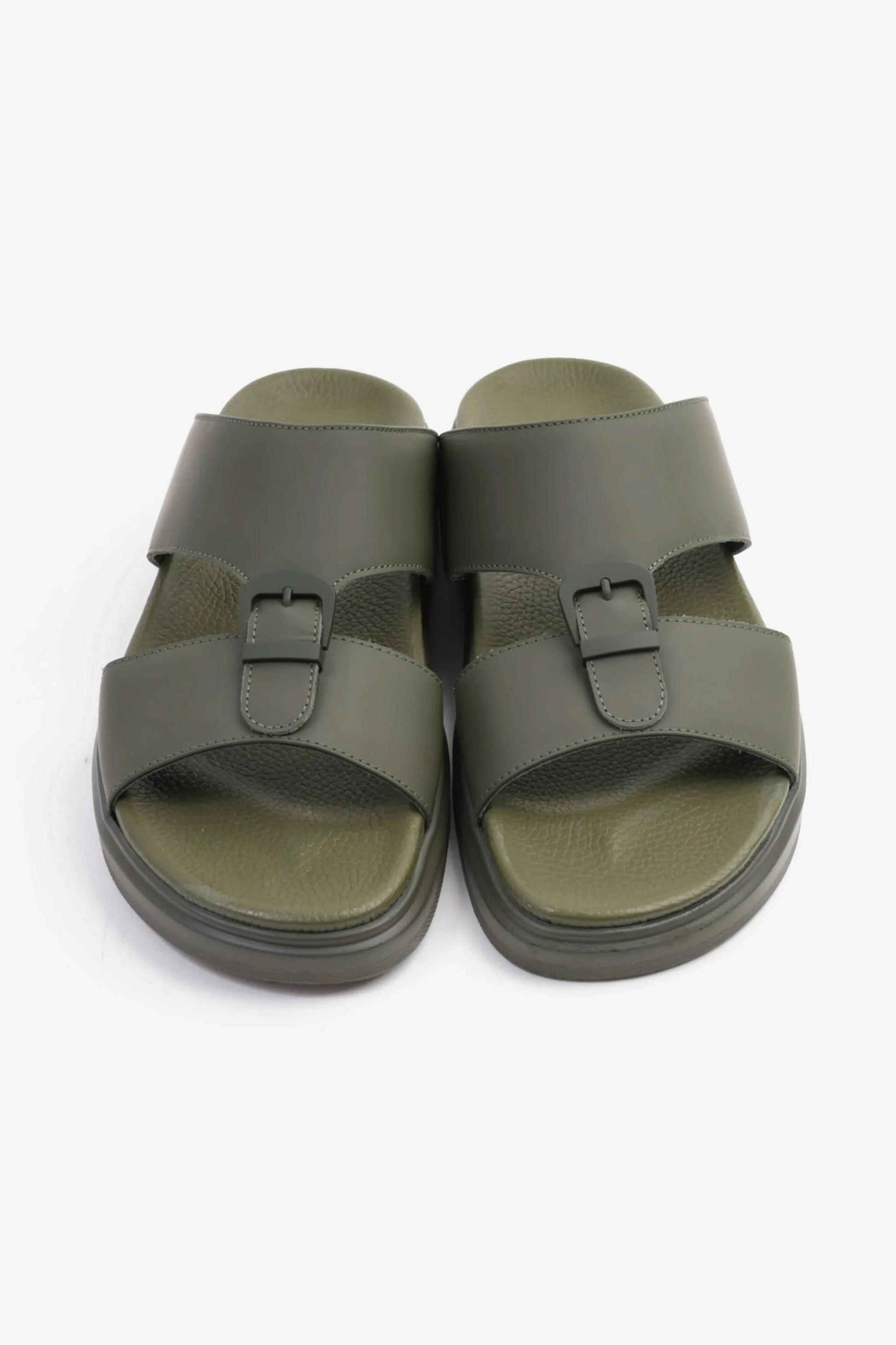 Cavalier Uomo Men's Arabic Classic Trim Extra Cushioned Sandals Olive MSDCVBOL05