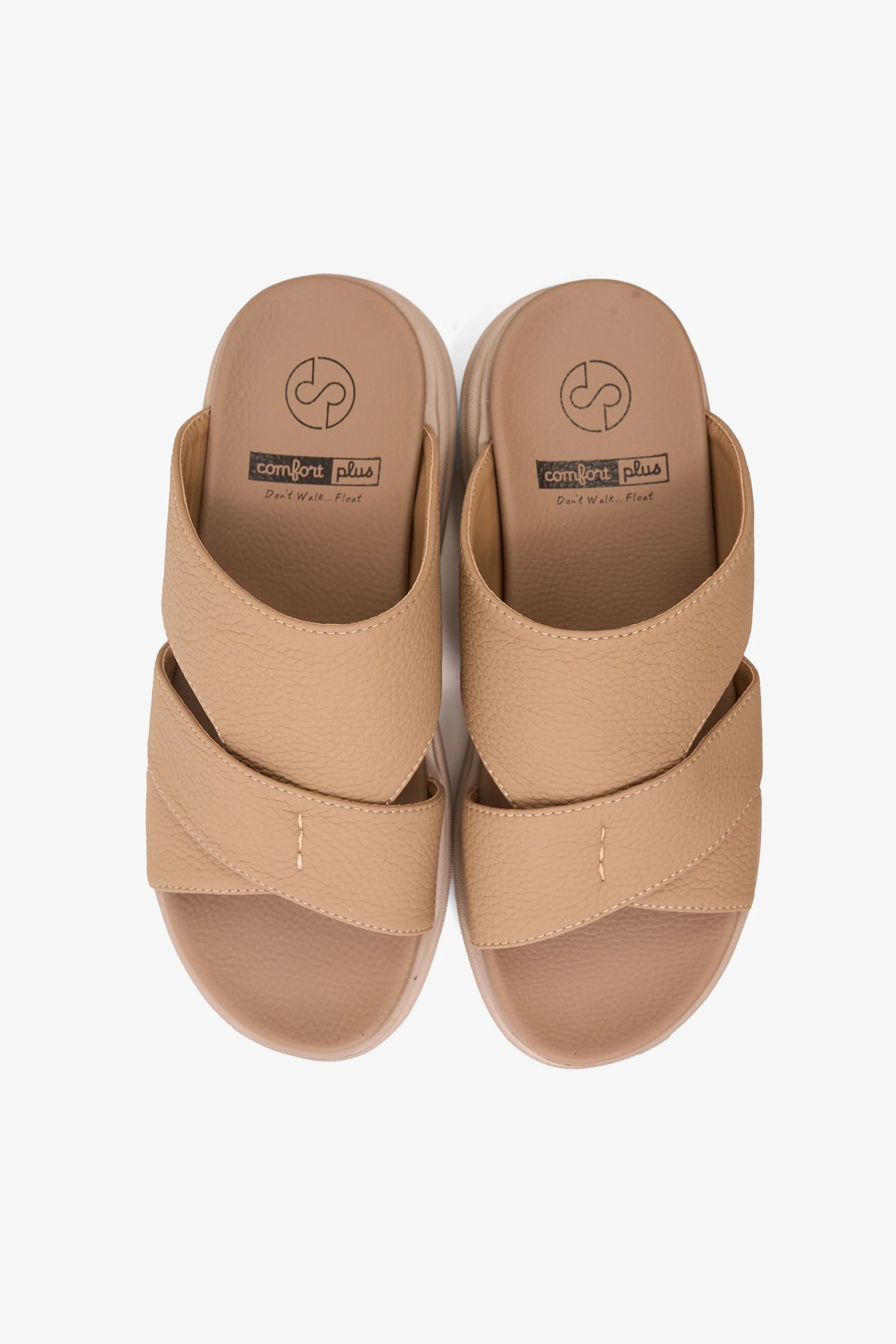 Comfort Plus Men's Cloud Step Arabic Sandals Khaki MSDGBCPDN103