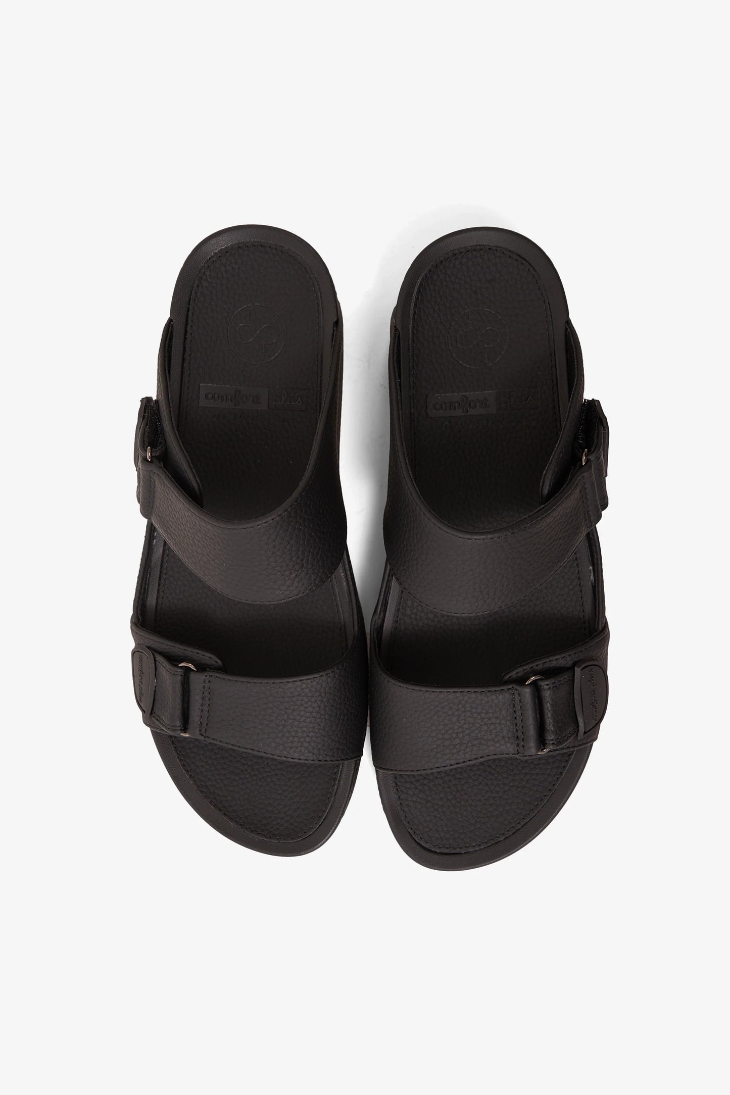 Comfort Plus Men's Elite Cushion Arabic Sandals Black MSDGBCPAS101