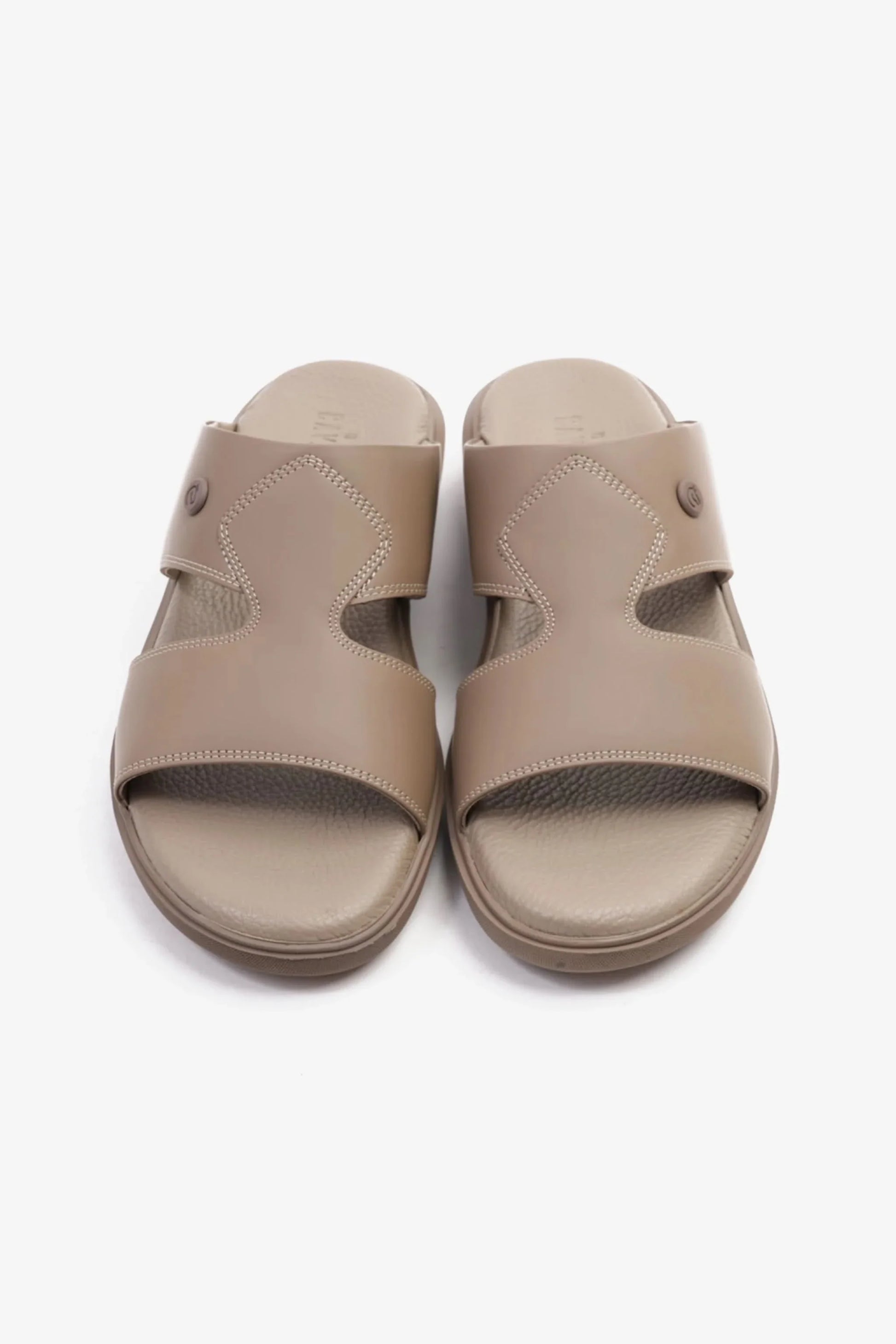 Cavalier Uomo Men's Comfortable Footbed Sandals Stone MSDCVALP109