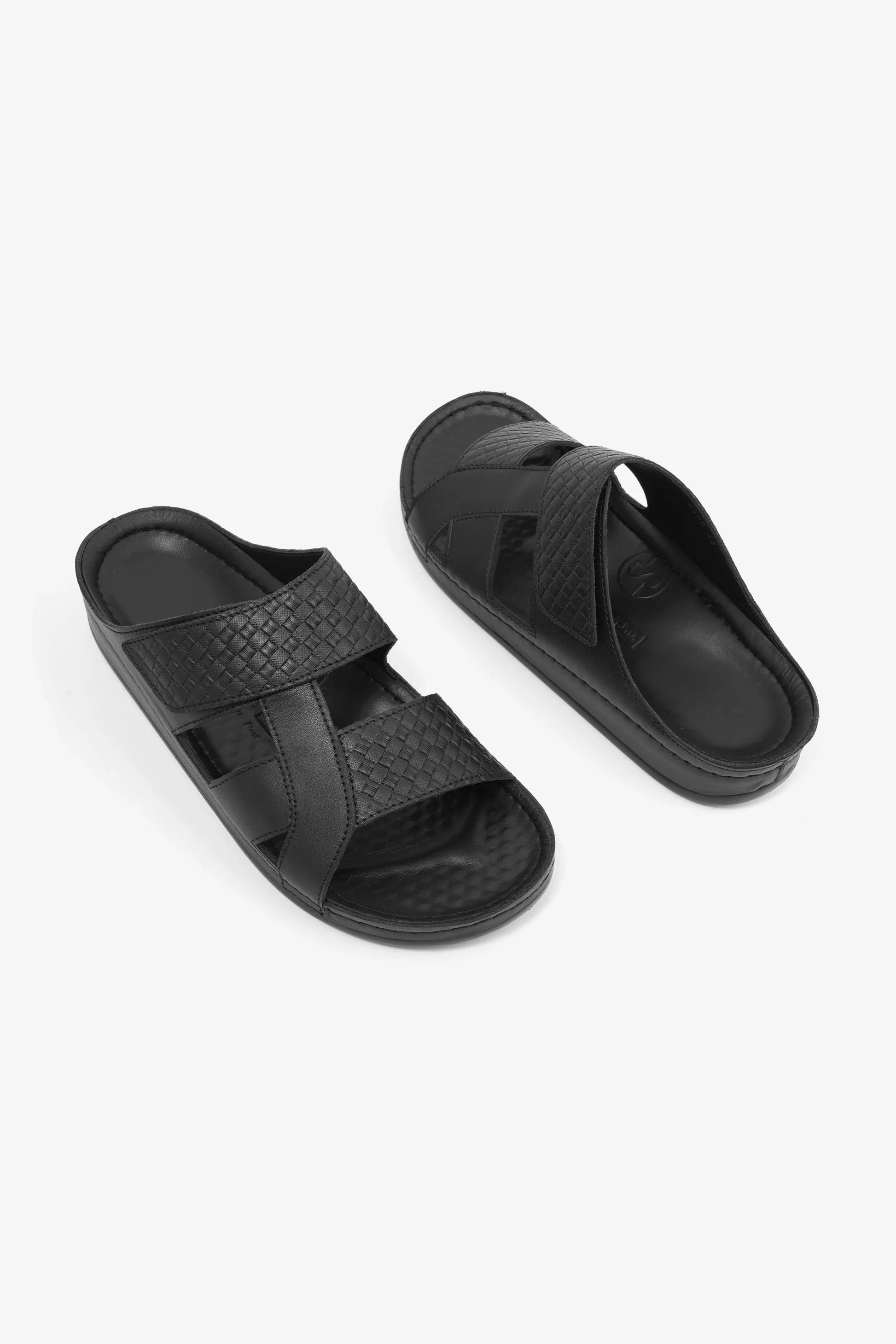 Comfort Plus Men's Arabic Sandals Black MSDCPAV05