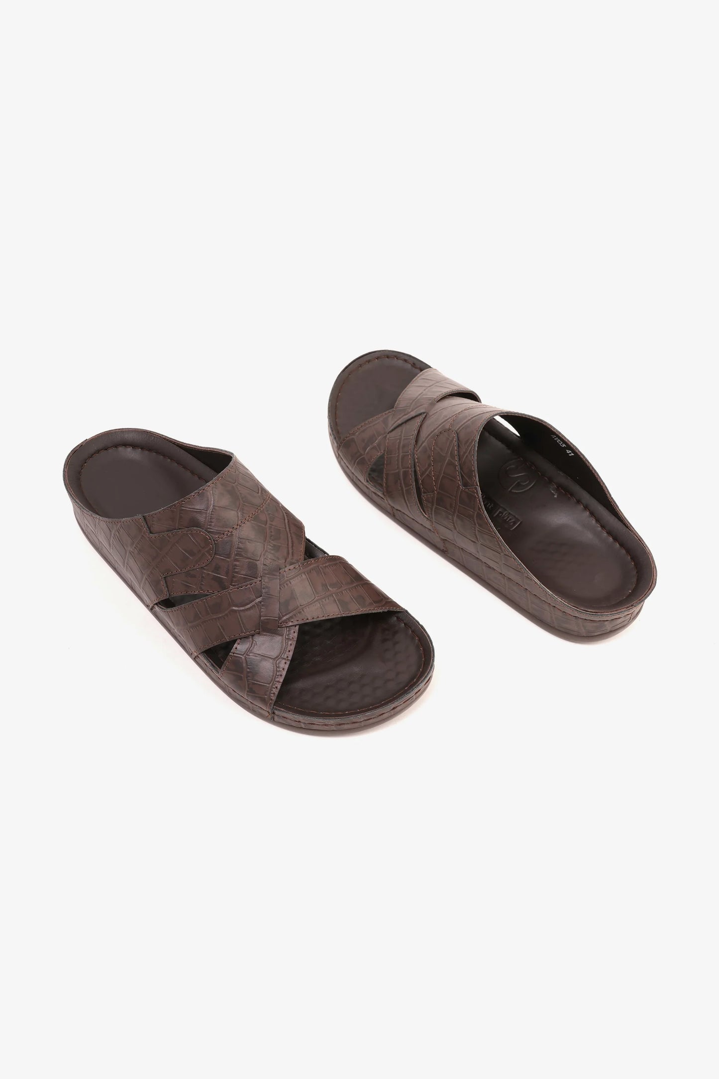 Comfort Plus Men's Sandals Brown MSDCPAV03