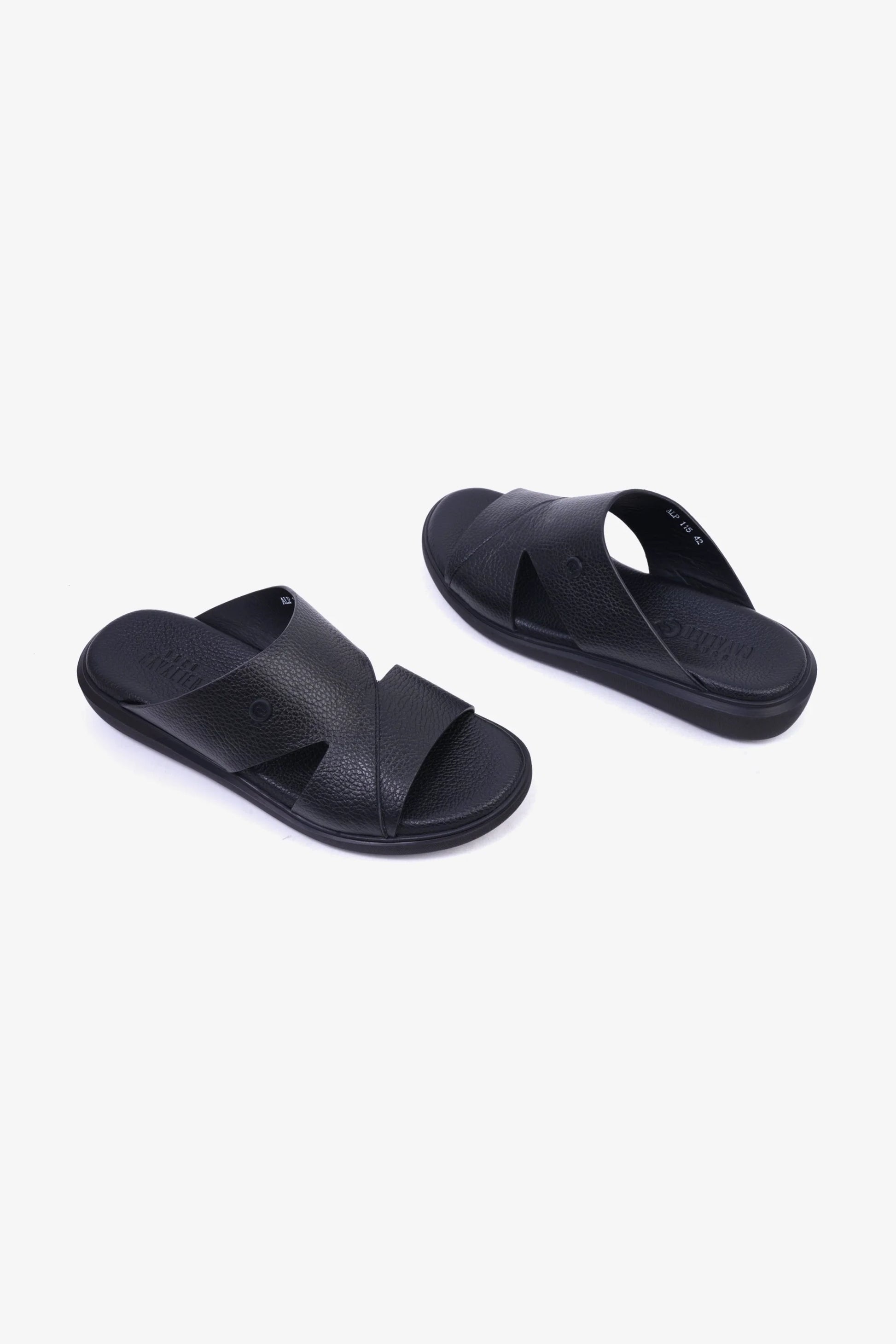 Cavalier Uomo Men's Sandals ALP 115 Black