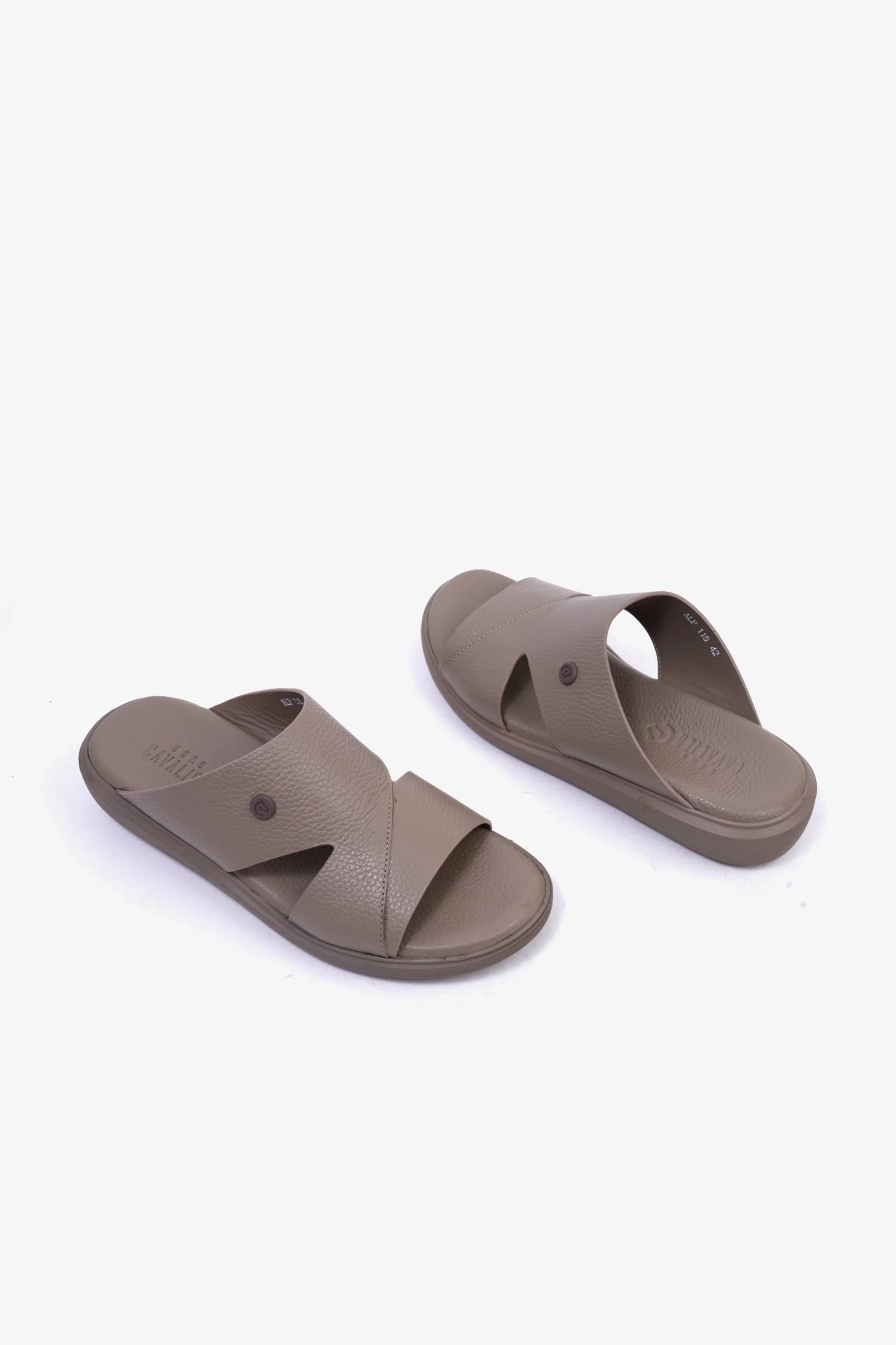 Cavalier Uomo Men's Sandals Stone MSDCVALP115