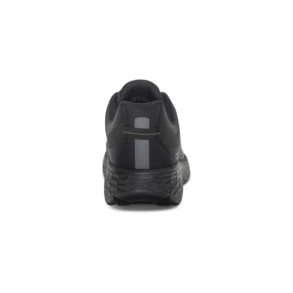 AETREX CHASE ARCH SUPPORT SNEAKERS BLACK/BLACK - Sole Therapy