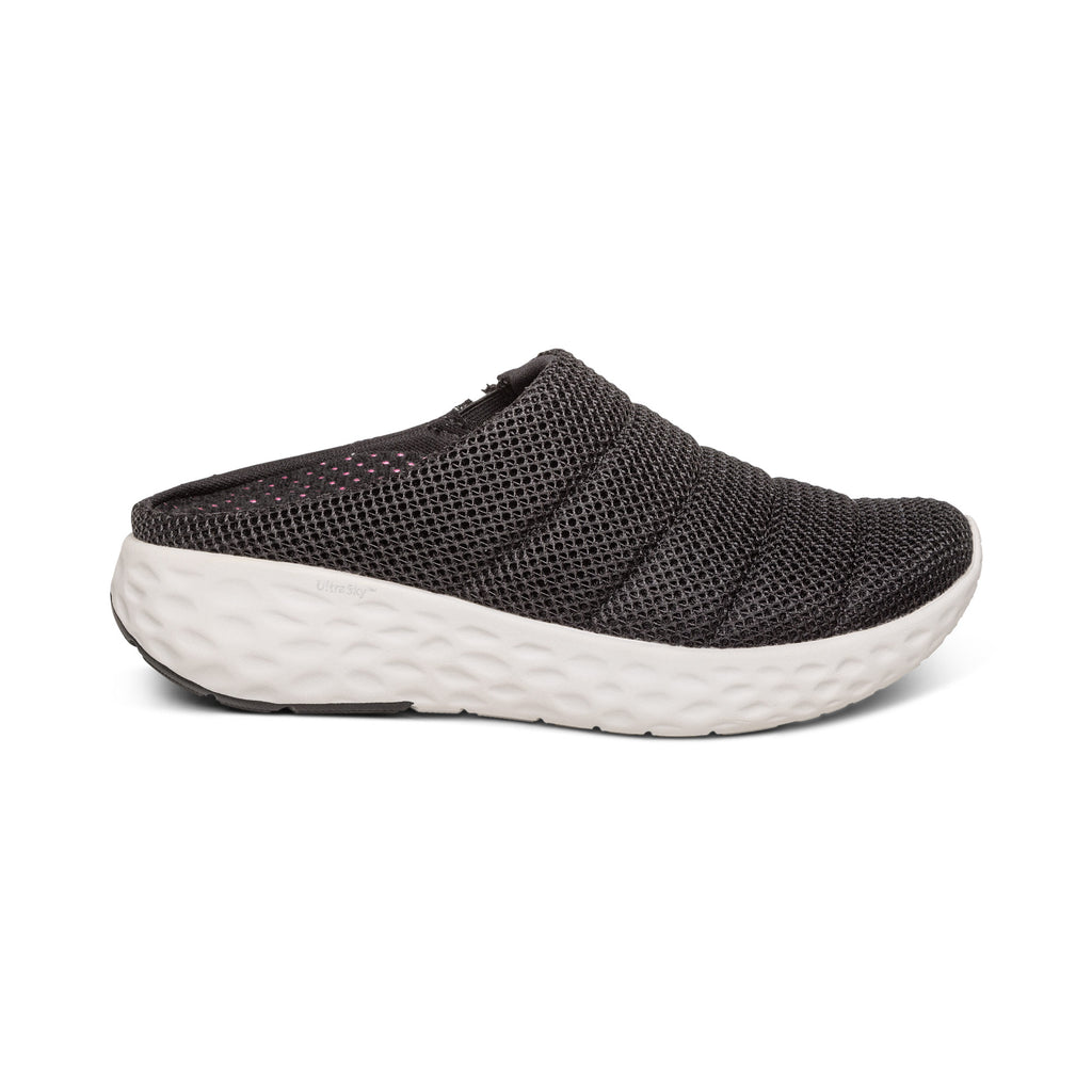 AETREX HARLEY CLOGS SHOES  BLACK - Sole Therapy